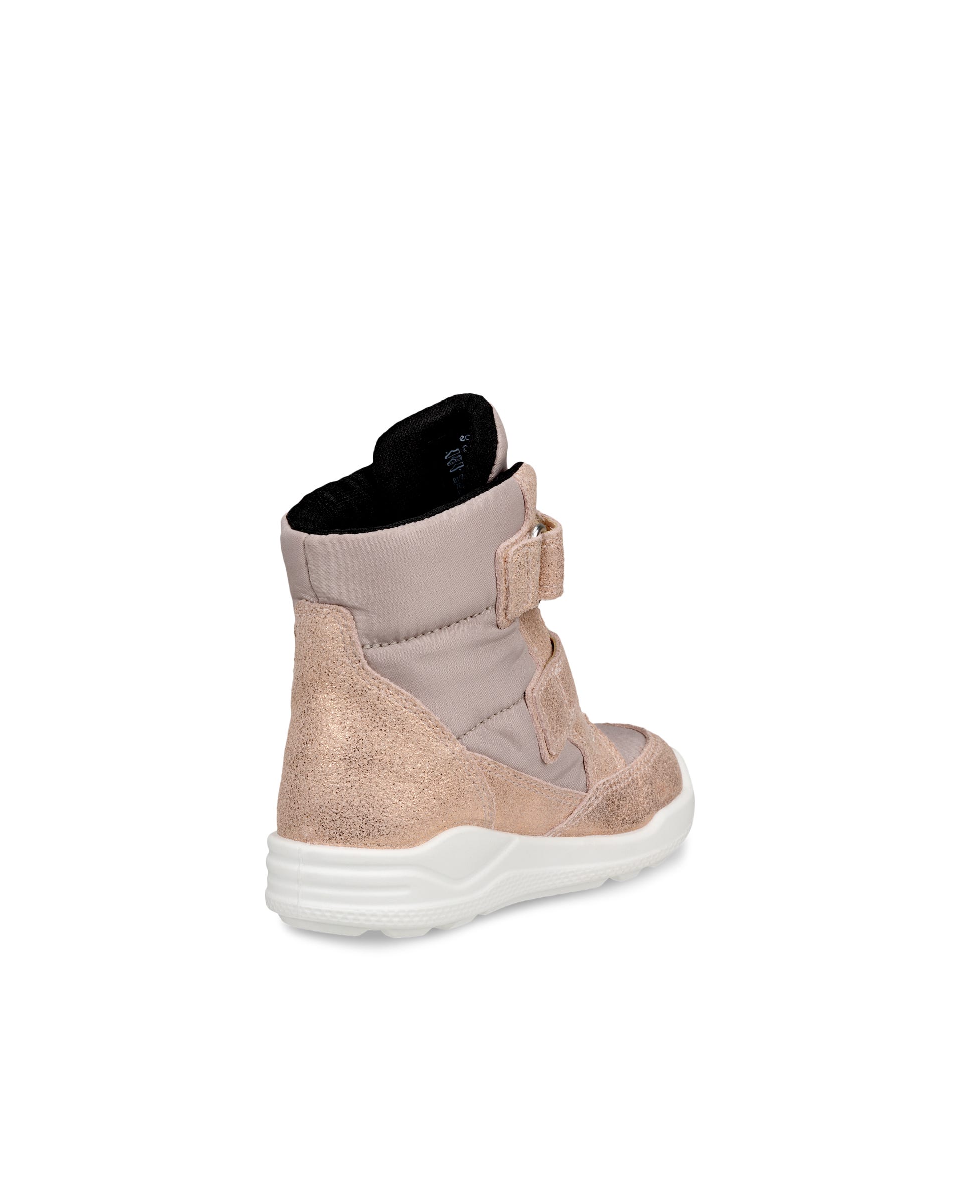 Kids' ECCO® Urban Mini Suede Gore-Tex Ankle Boot - Pink - Back