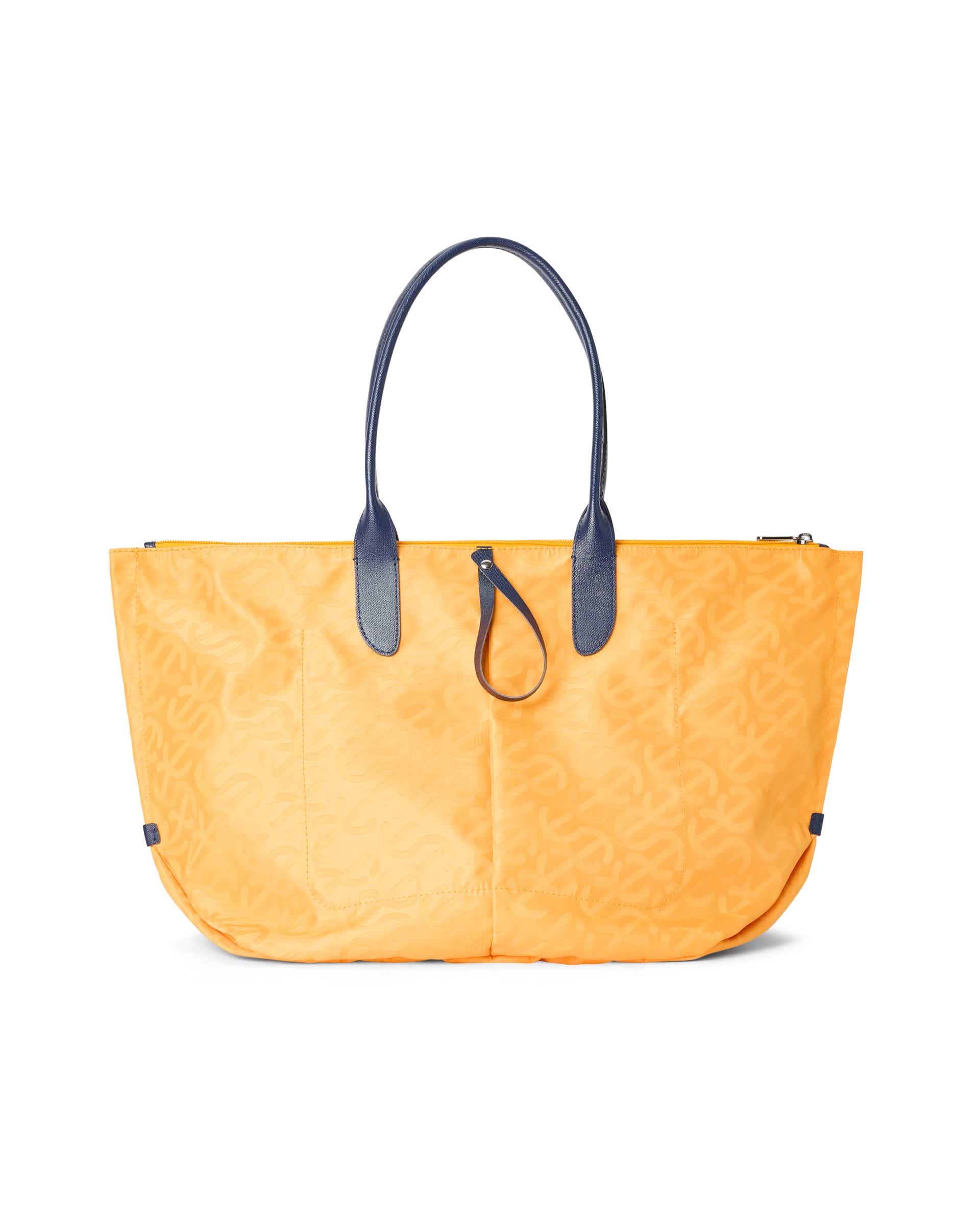 ECCO Tote Go Light E Wave レザートートバッグ - オレンジ - Back