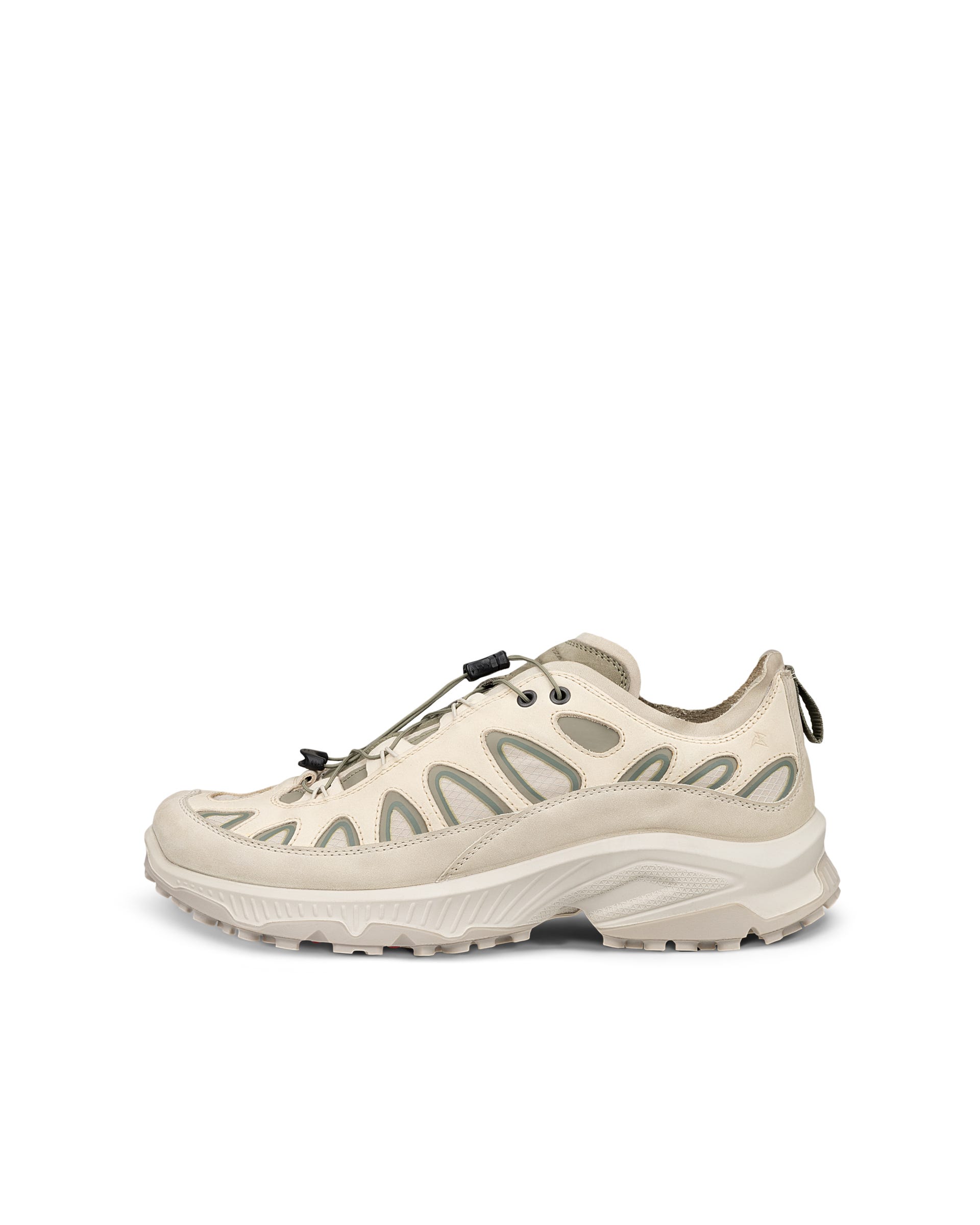 ECCO RECEPTOR XP WOMEN ウィメンズ レザーシューズ - ベージュ - Outside