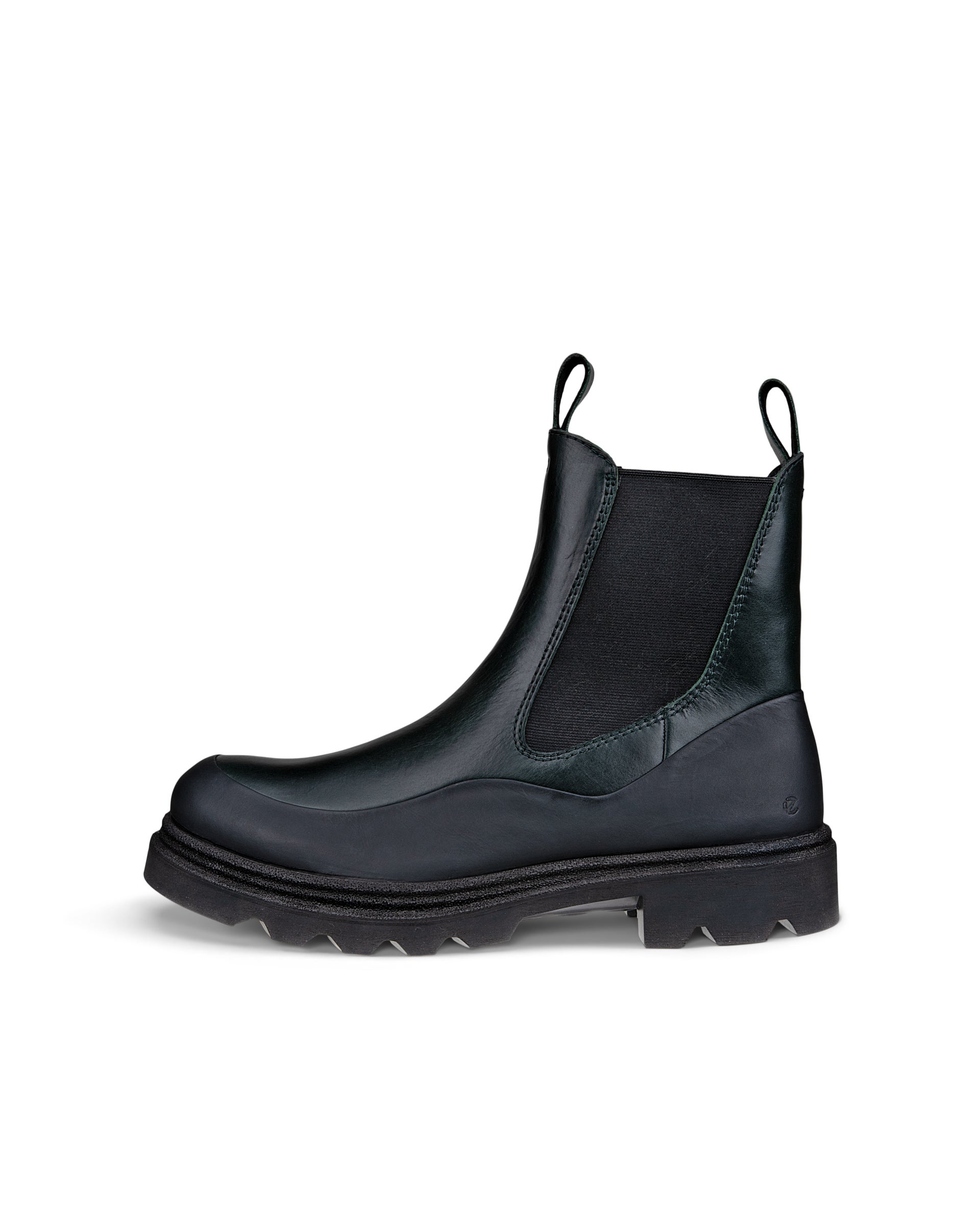ECCO® GRAINER Damen Chelsea Boot aus Leder - Grün - Outside