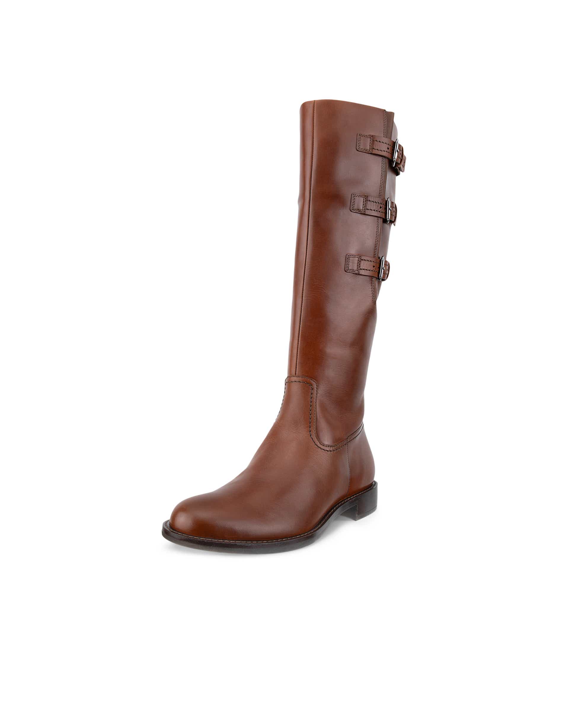 Women's ECCO® SARTORELLE 25 Leather Boot - Brown - Main
