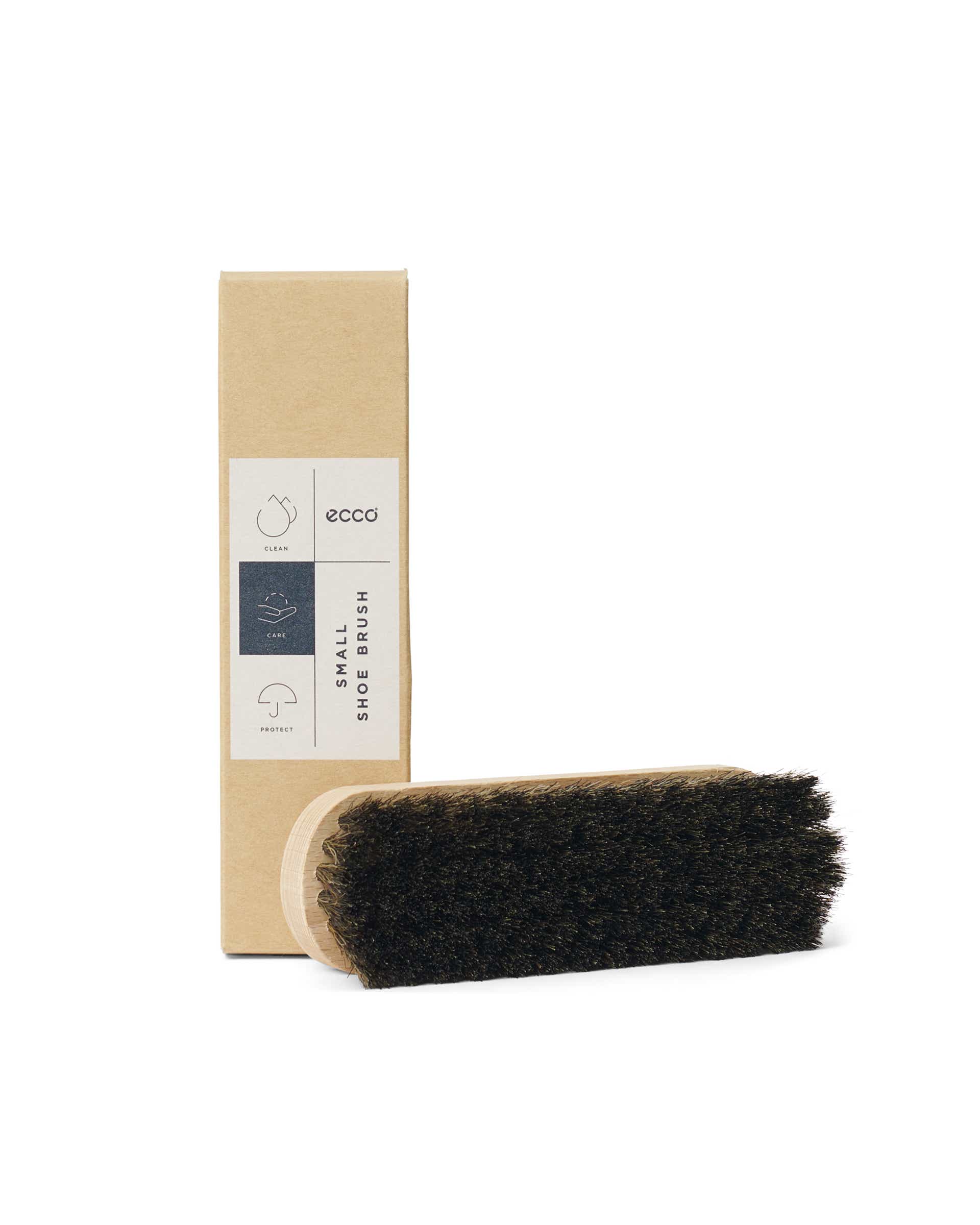 Malý kartáč na obuv ECCO® Small Shoe Brush - Béžová - Detail-1