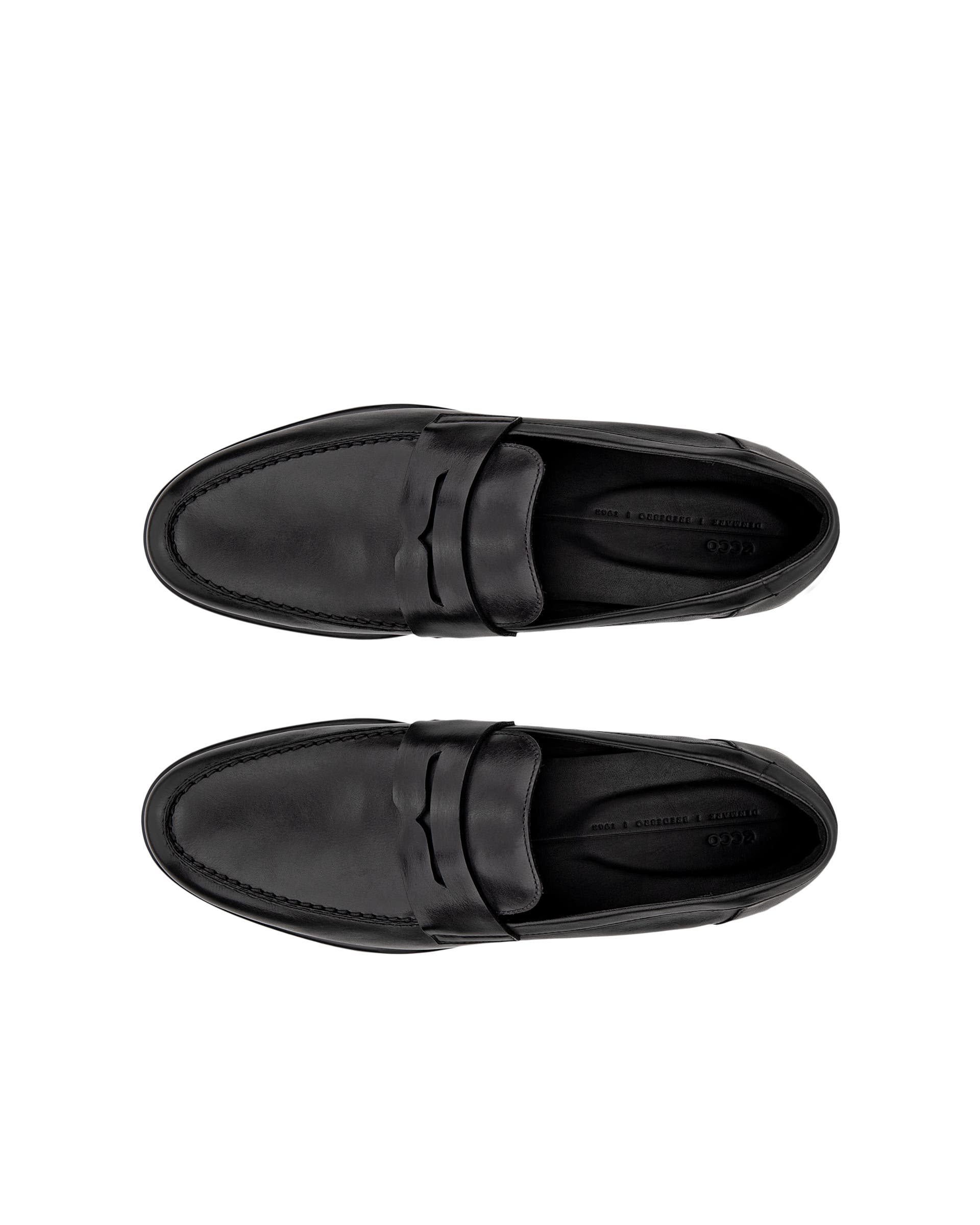 ECCO® METROPOLE VERONA Herren Lederloafer - Schwarz - Top left pair