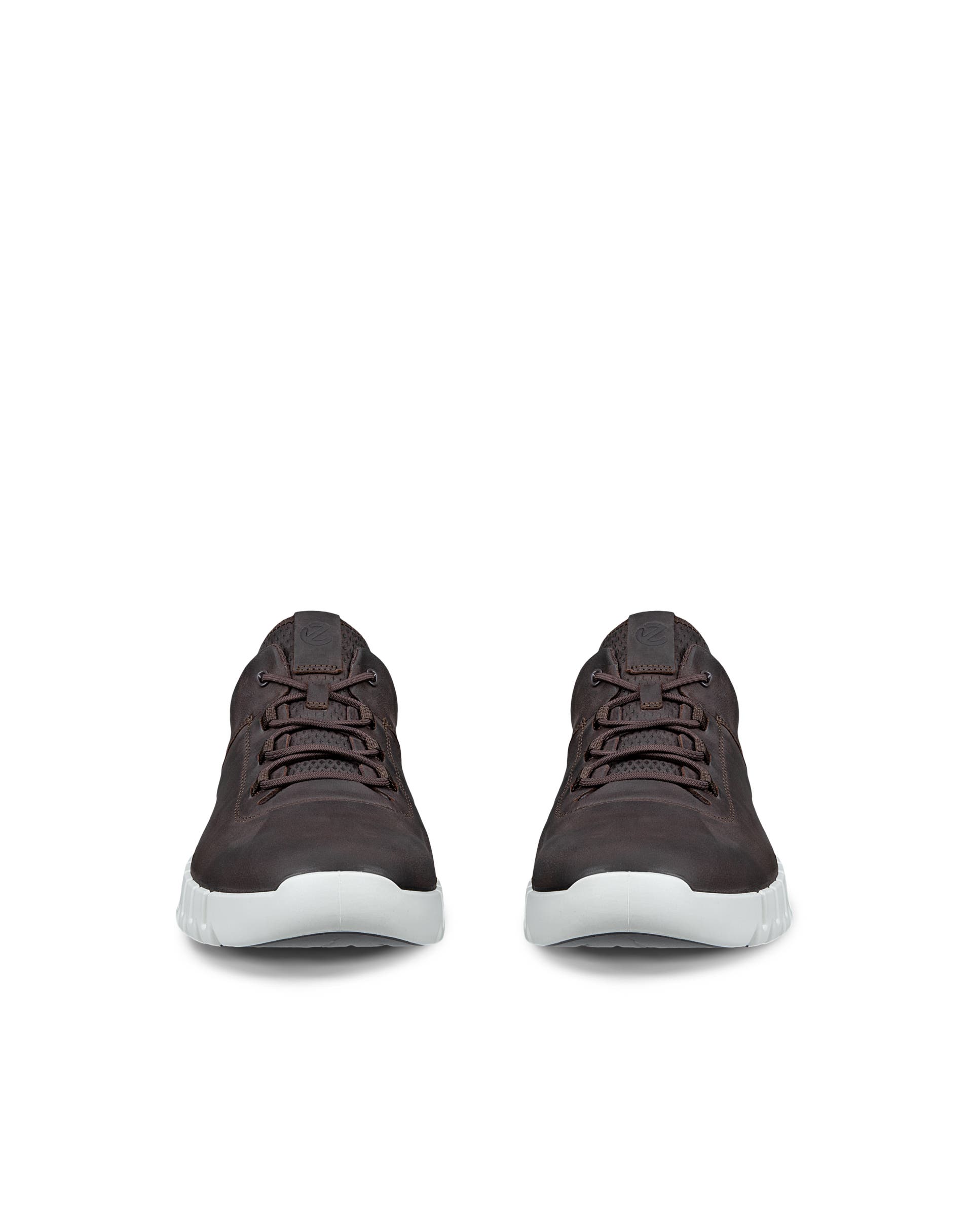 ECCO® Gruuv Nubucksneaker herr - Brun - Front pair