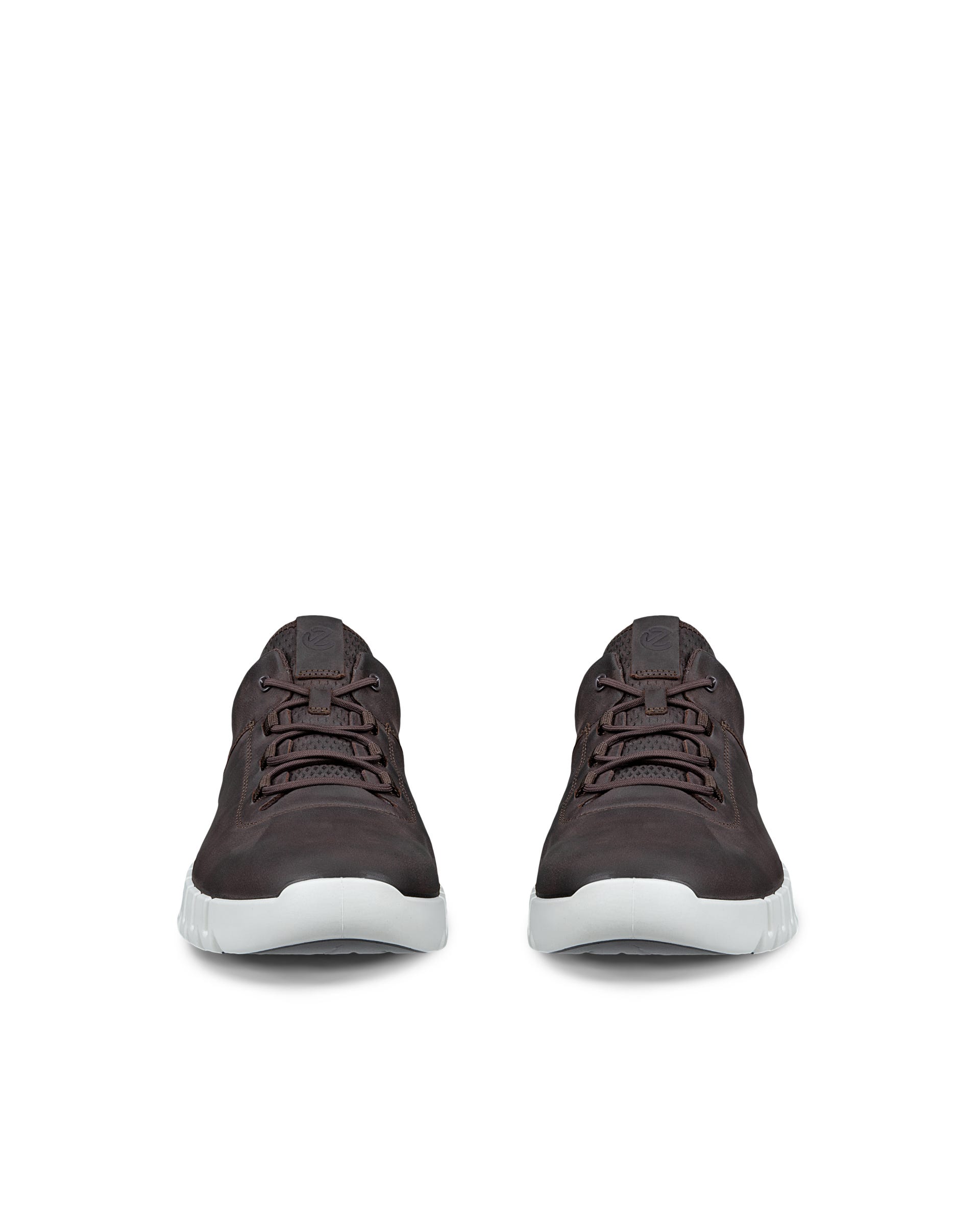 ECCO® Gruuv Nubucksneaker herr - Brun - Front pair