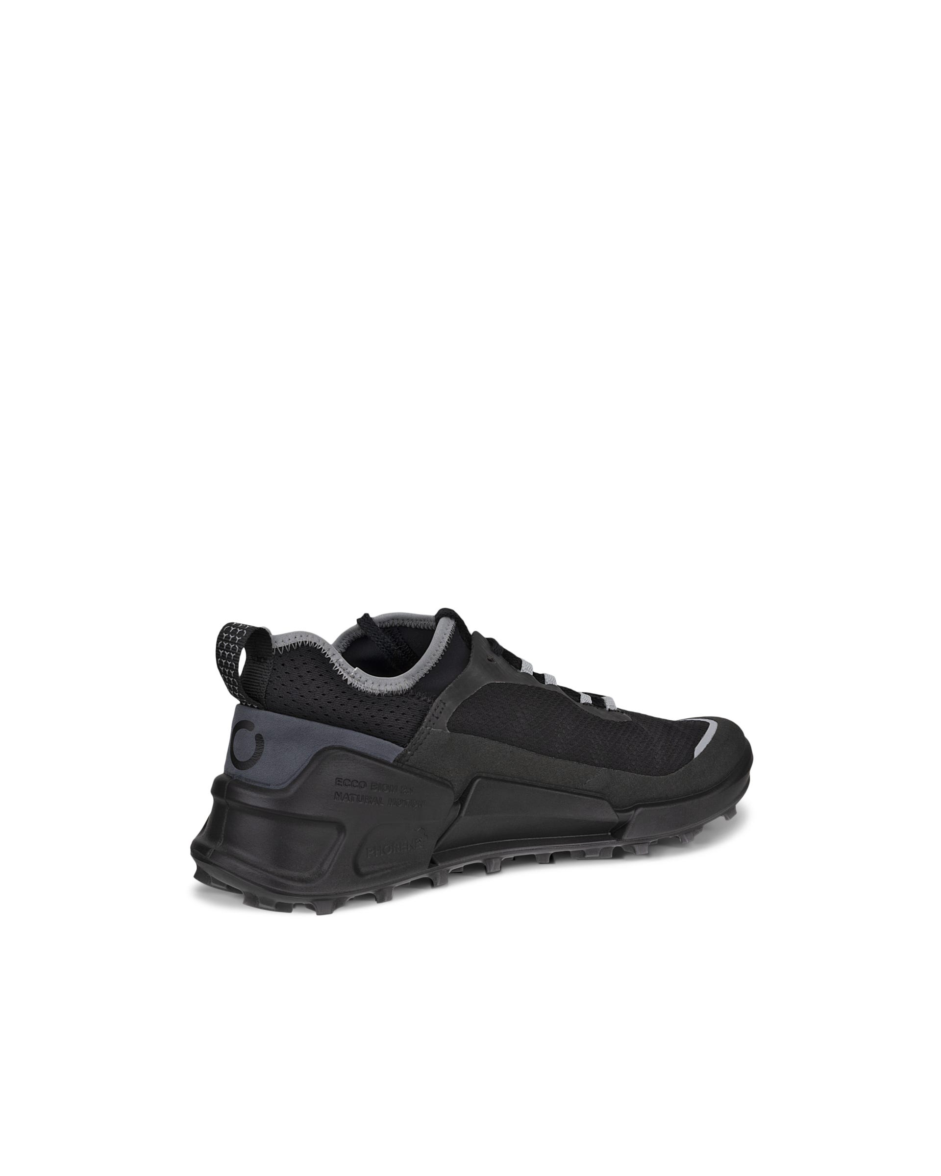 Women's ECCO® BIOM 2.1 X Country Textile Trail Running Shoe - Black - Back