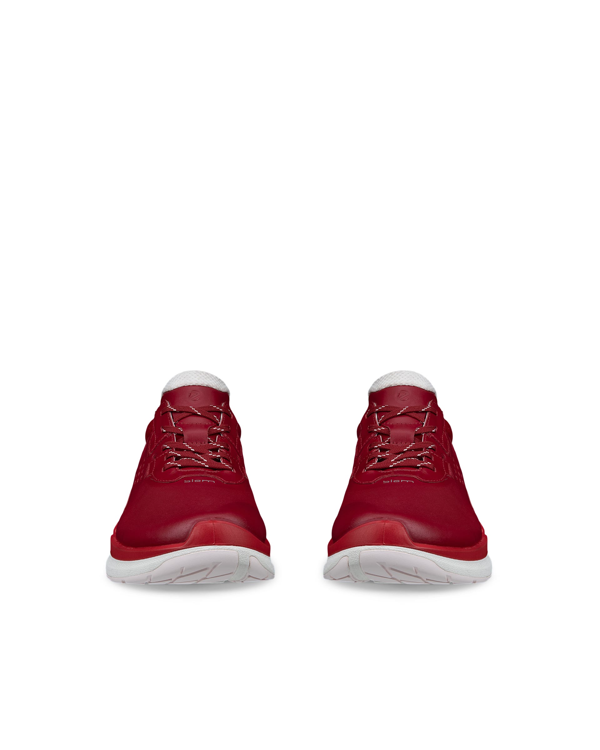 ECCO BIOM 2.2 Low ウィメンズ レザースニーカー - レッド - Front pair