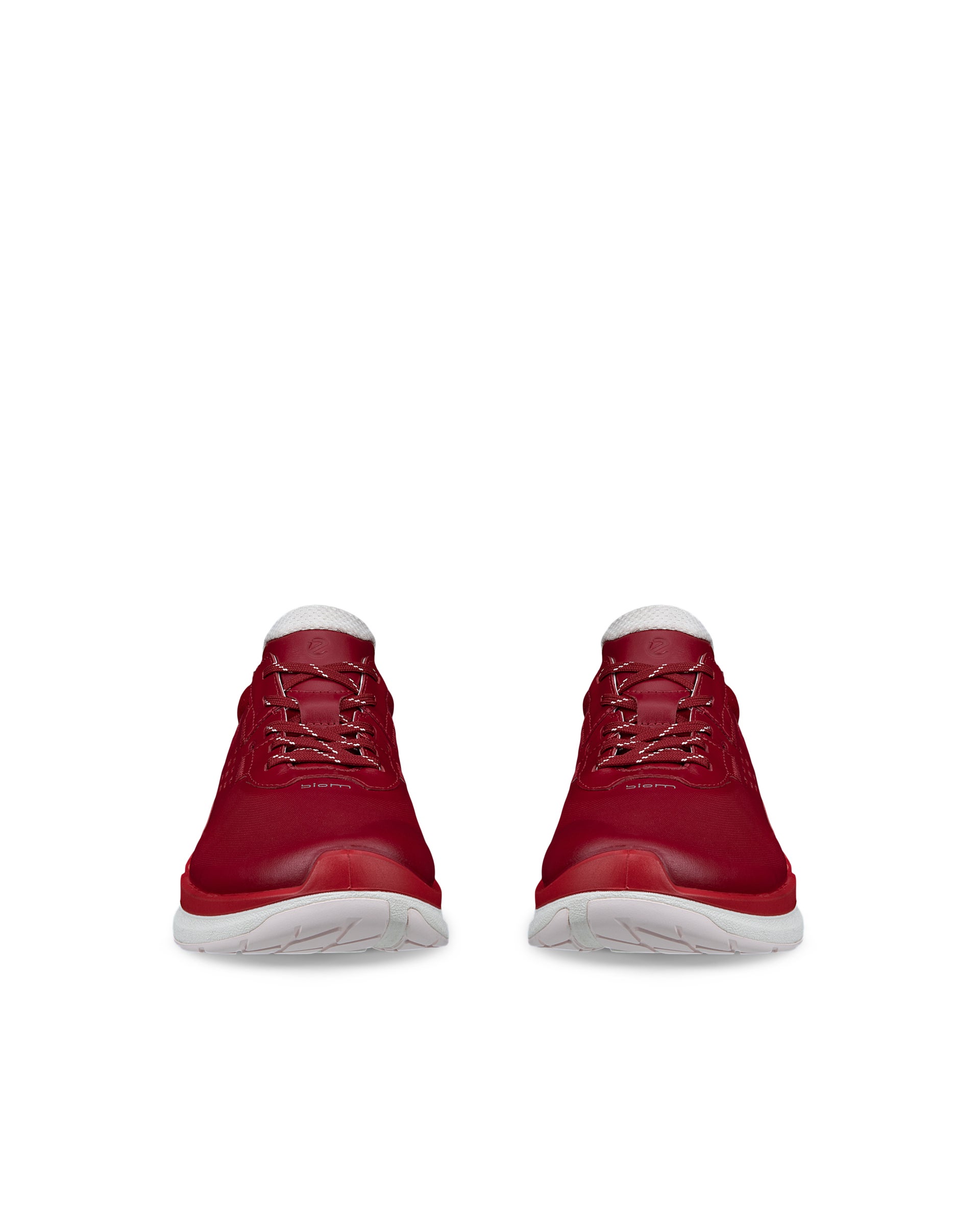 ECCO BIOM 2.2 Low ウィメンズ レザースニーカー - レッド - Front pair