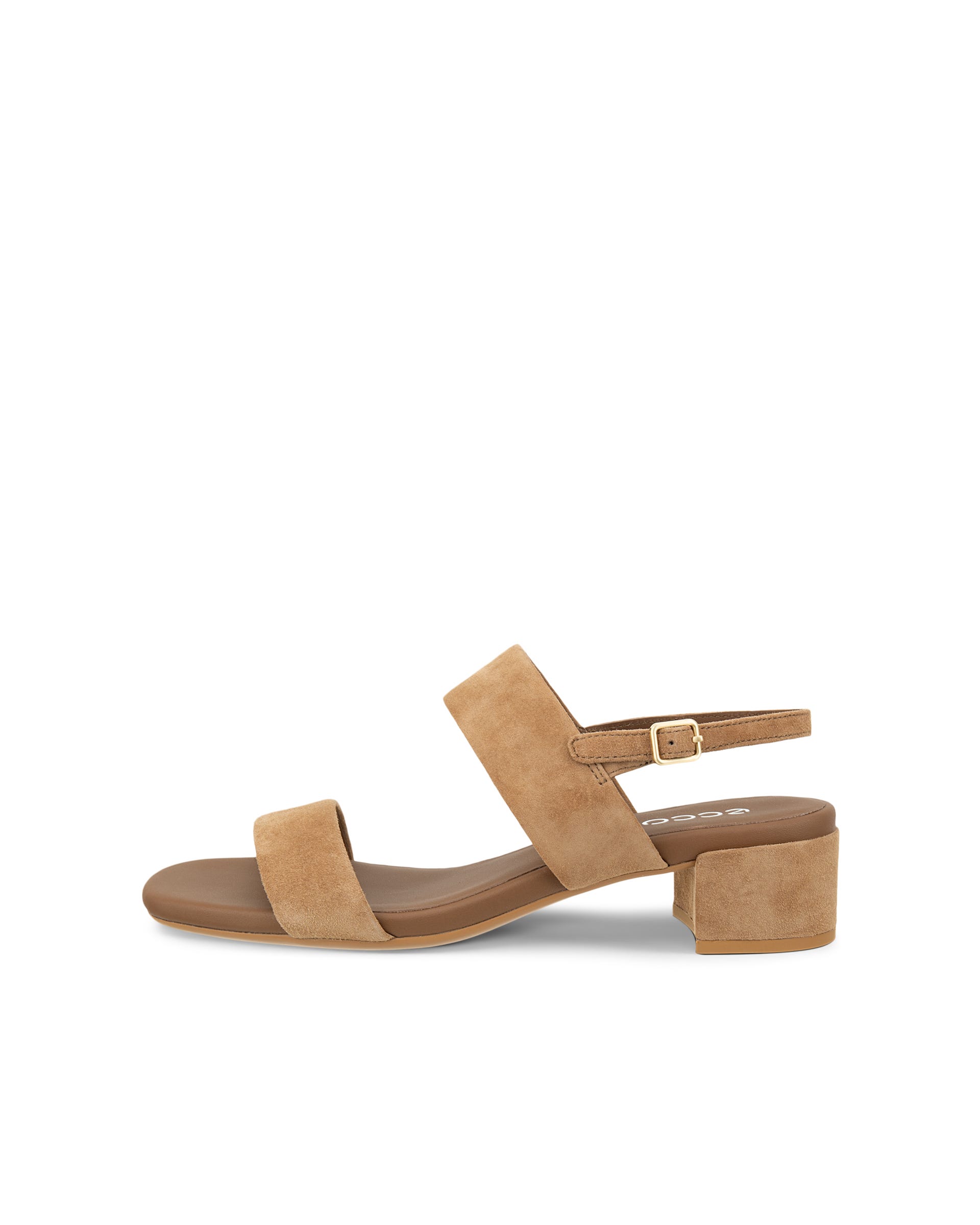 ECCO® LIVA SANDAL 35 Högklackad mockasandaler dam - Brun - Outside