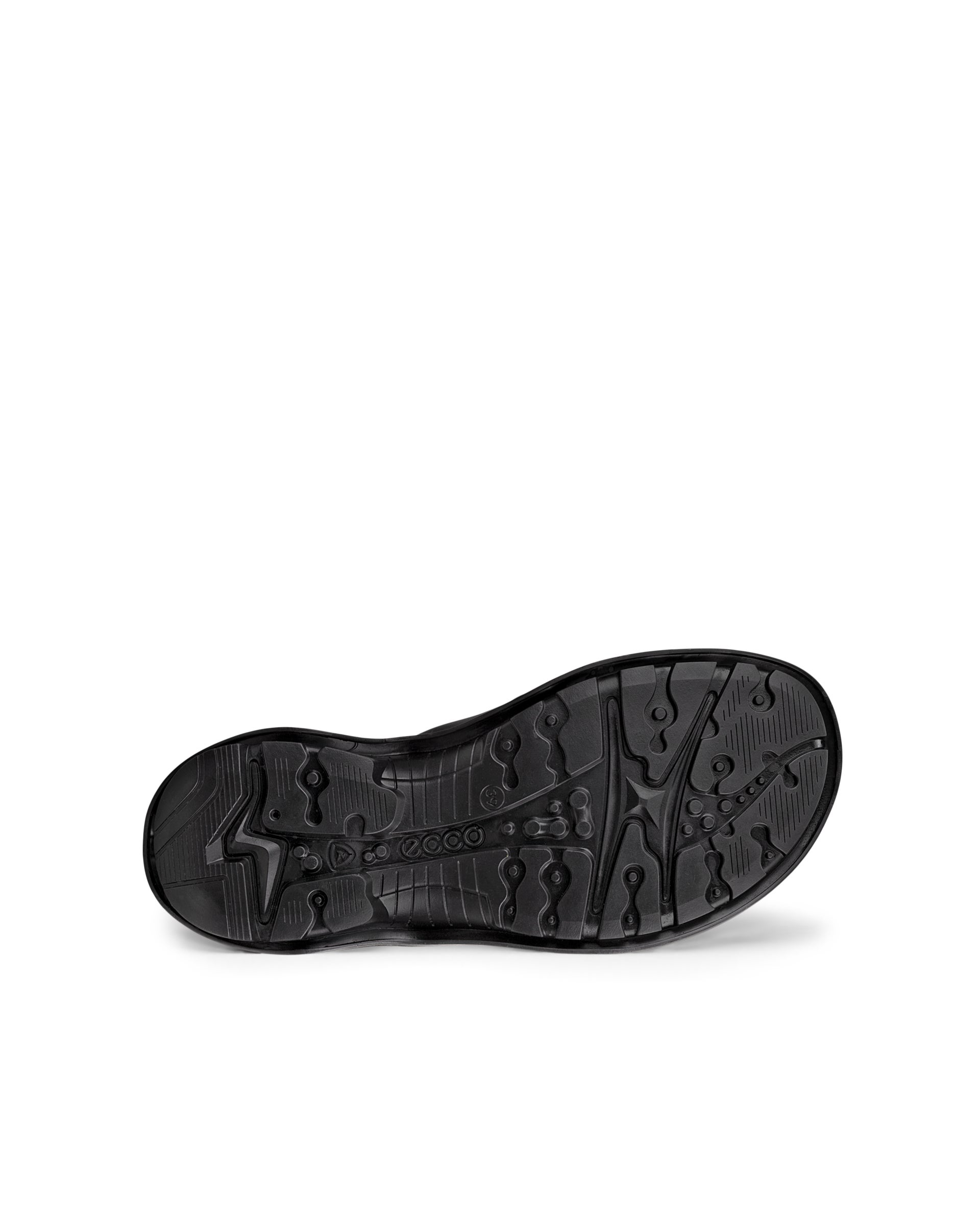 ECCO Offroad ウィメンズ レザーウォーキングサンダル - ブラック - Sole