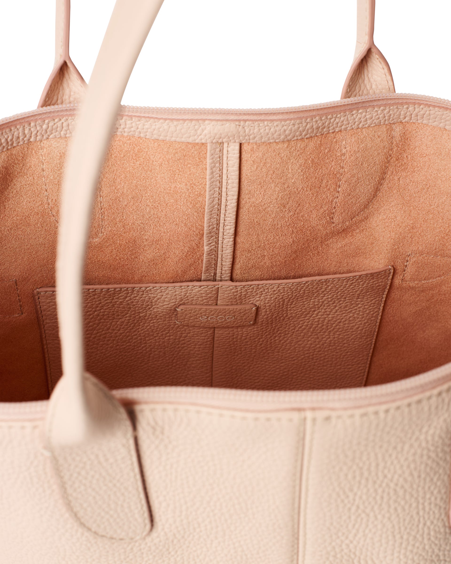 ECCO® Tote Go Light Textile and Leather Tote