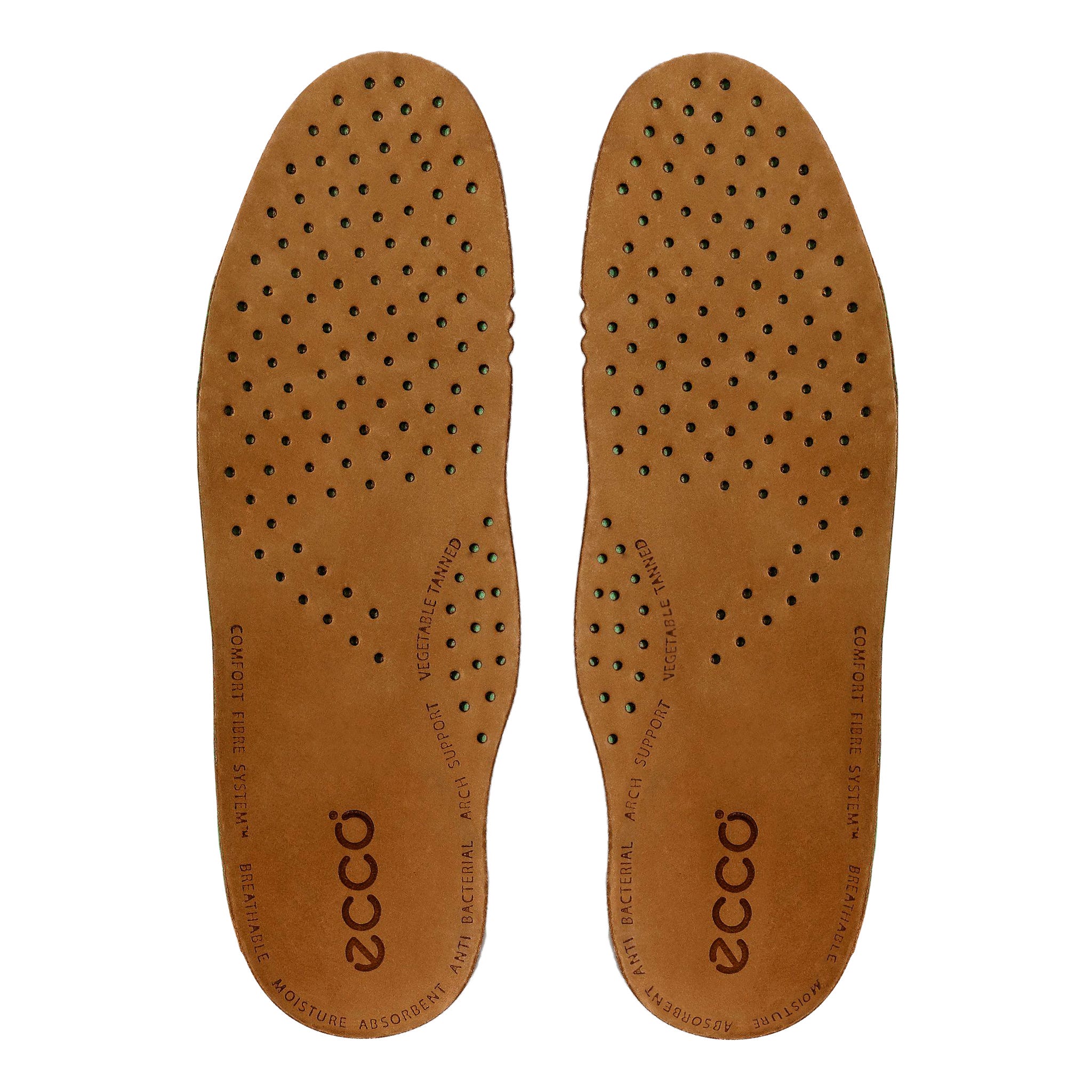 ECCO® Ladies Leather Insole - Brown - Detail-1