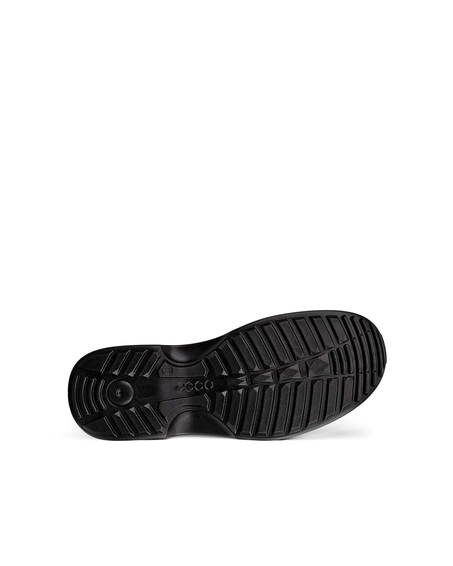 Men's ECCO® Fusion Leather Lace-Up Shoe - Black - Sole