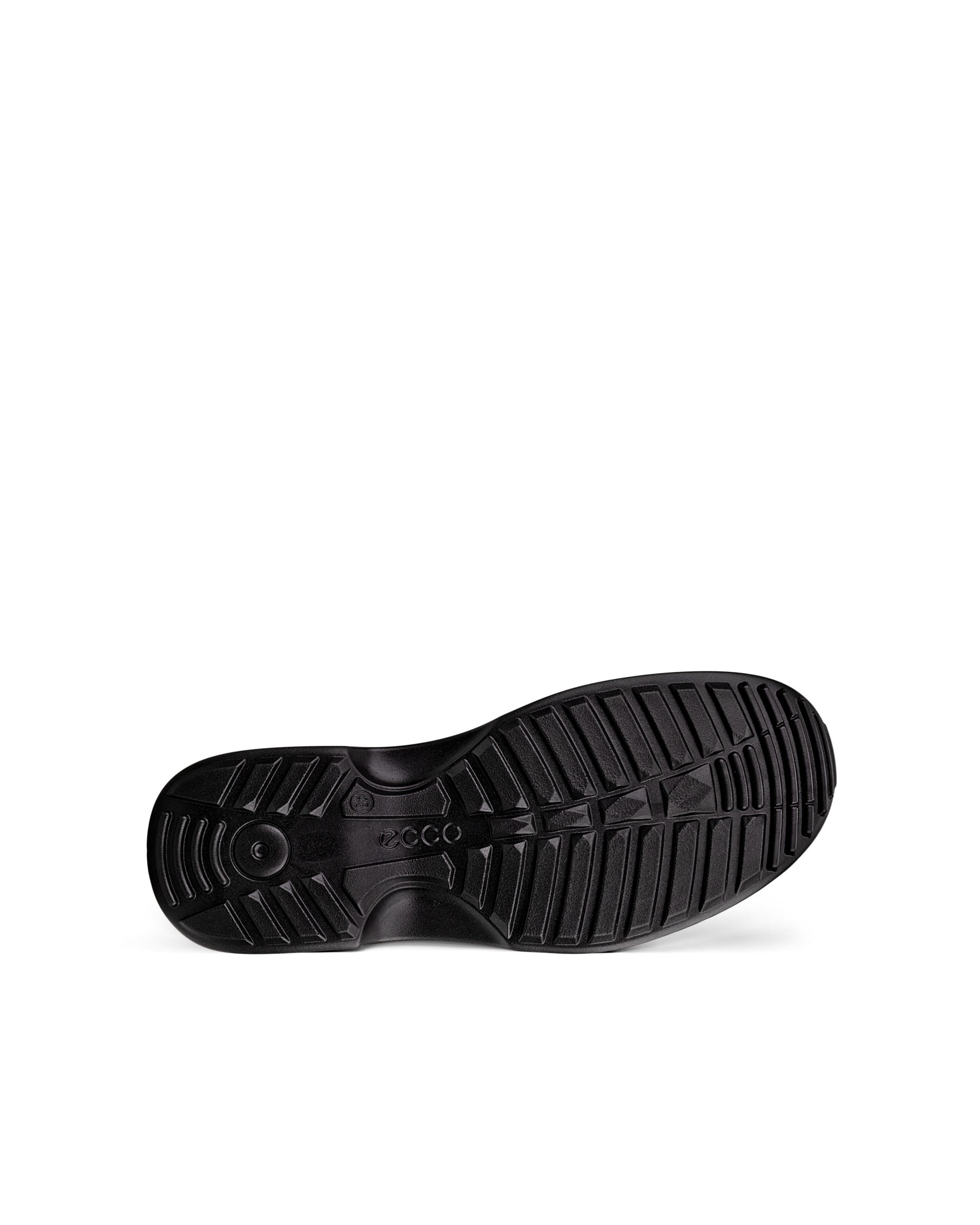 Men's ECCO® Fusion Leather Lace-Up Shoe - Black - Sole