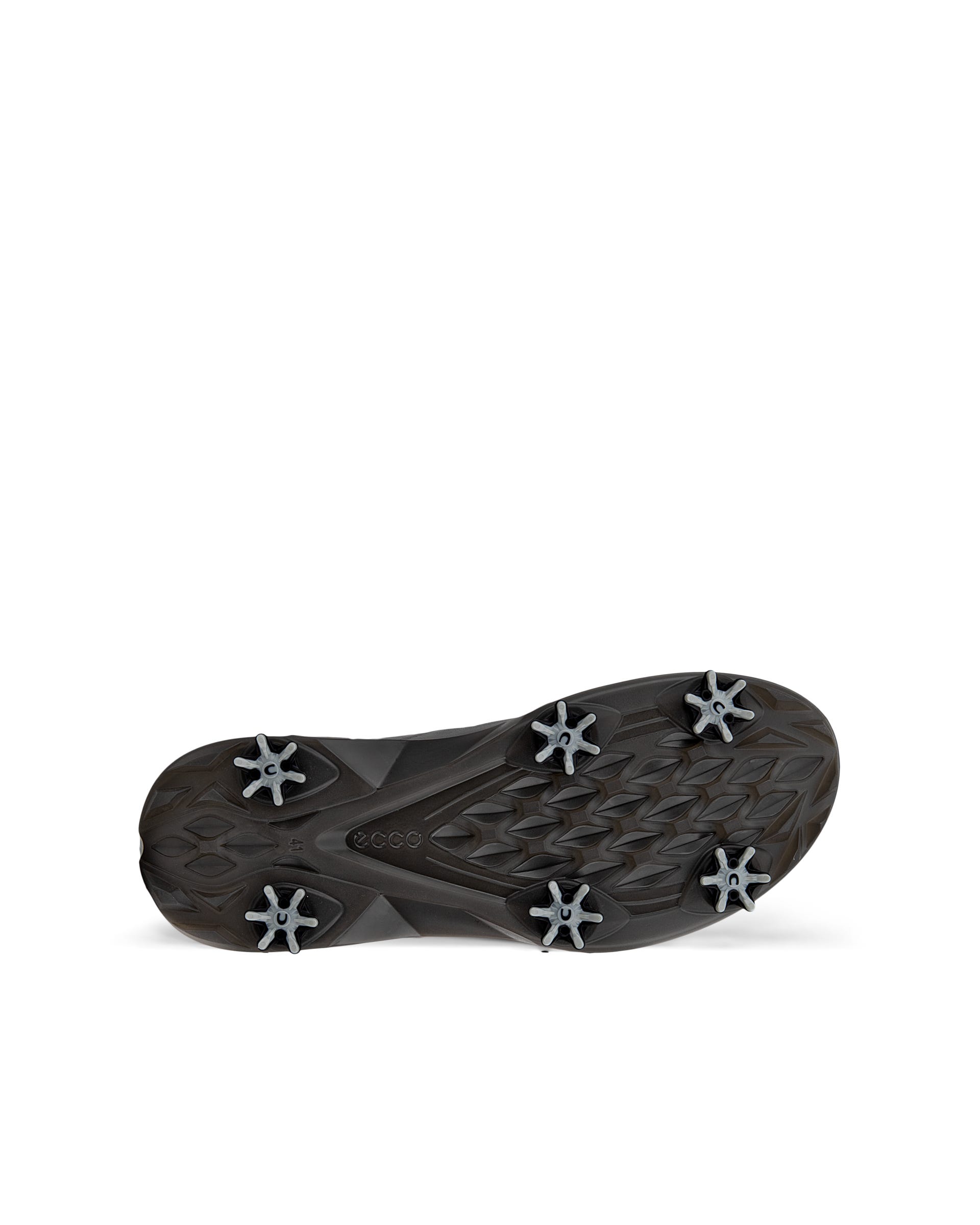 ECCO Golf BIOM G5 メンズ レザーGore-Texゴルフスパイク - グレー - Sole