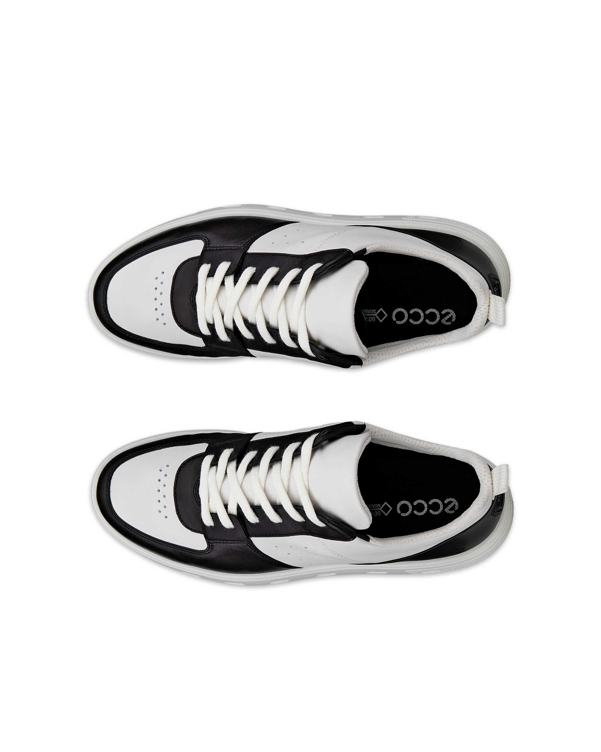 ECCO STREET 720 GTX WOMEN'S SNEAKER - Black - Top left pair