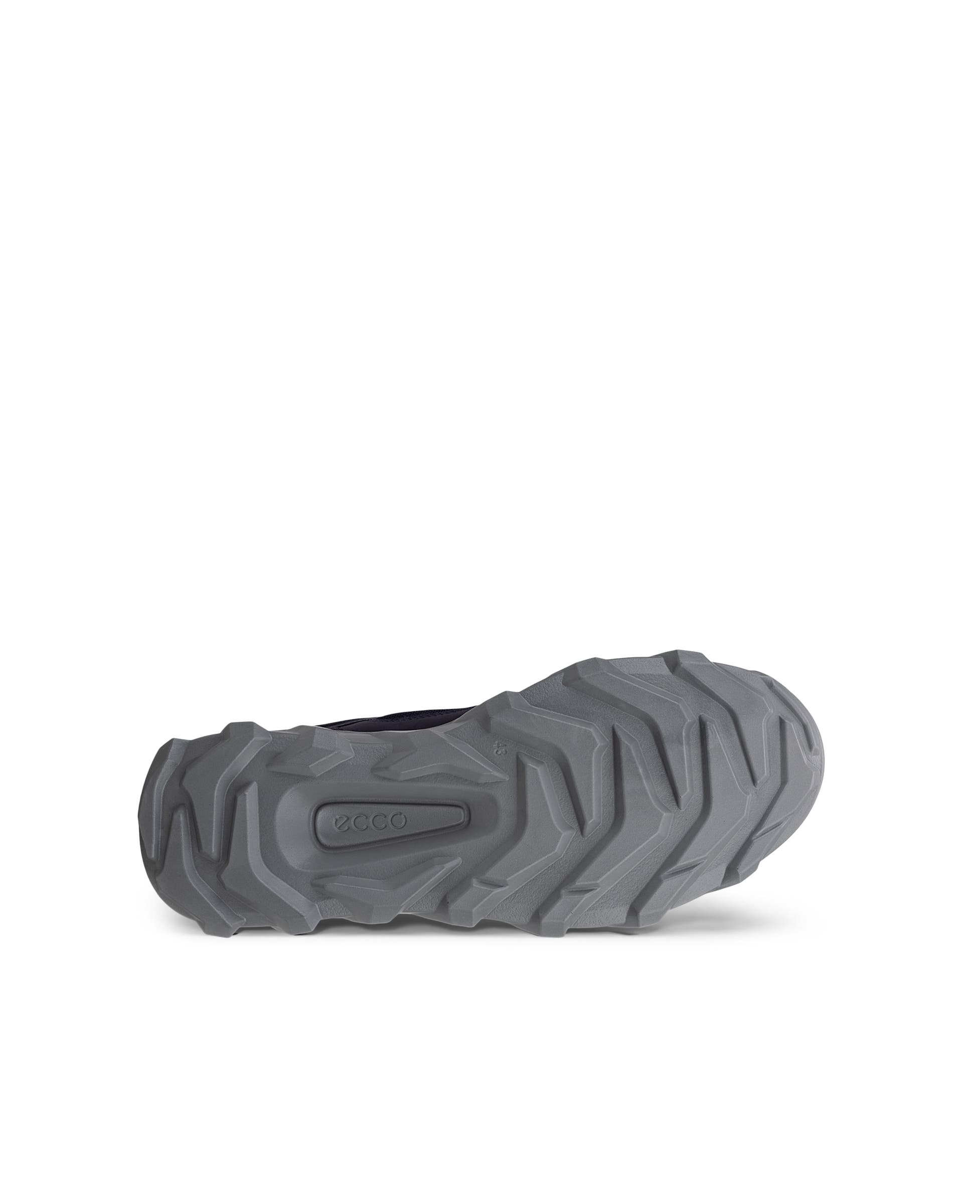 Men's ECCO® MX Low Nubuck Waterproof Sneaker - Blue - Sole