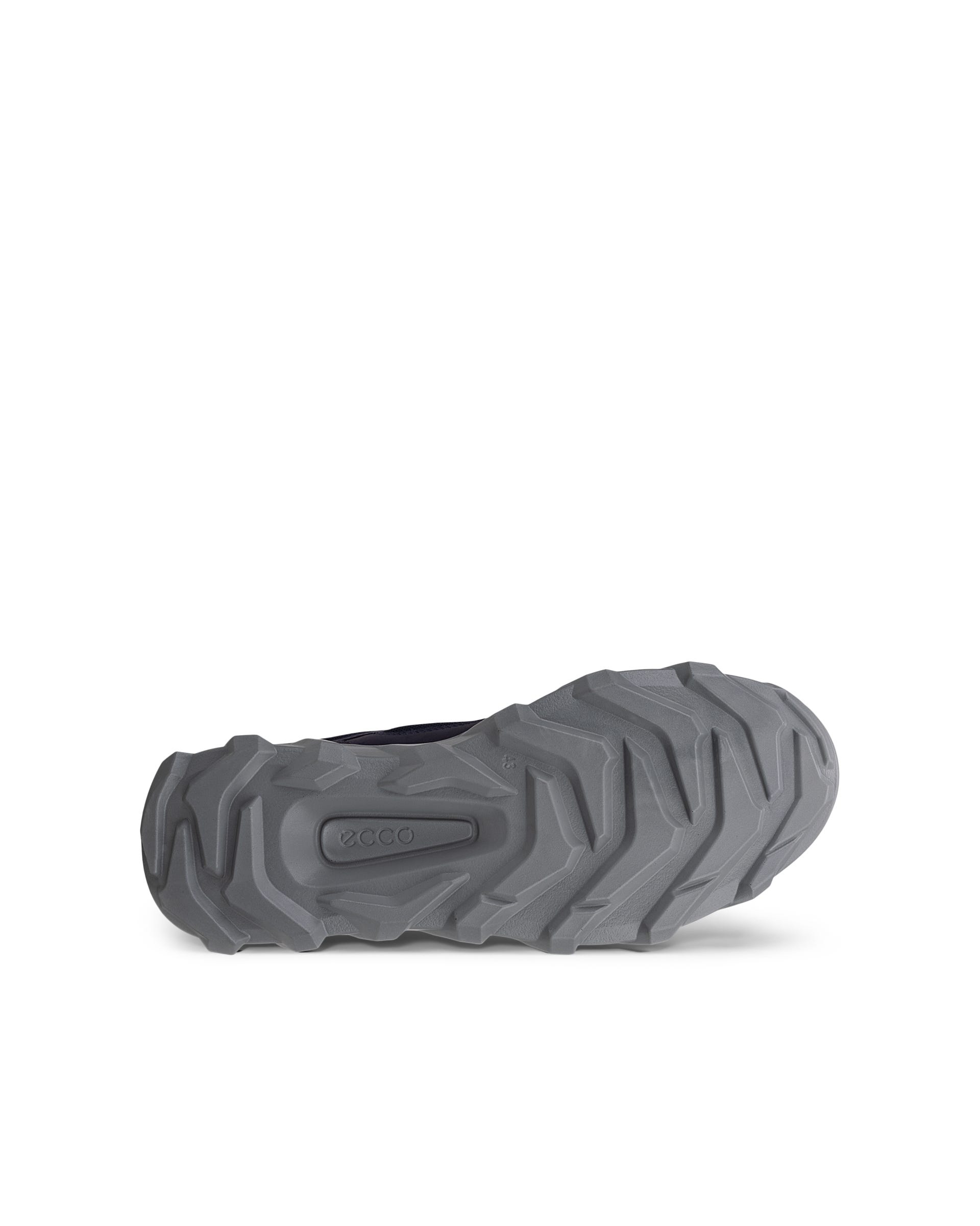 Men's ECCO® MX Low Nubuck Waterproof Sneaker - Blue - Sole