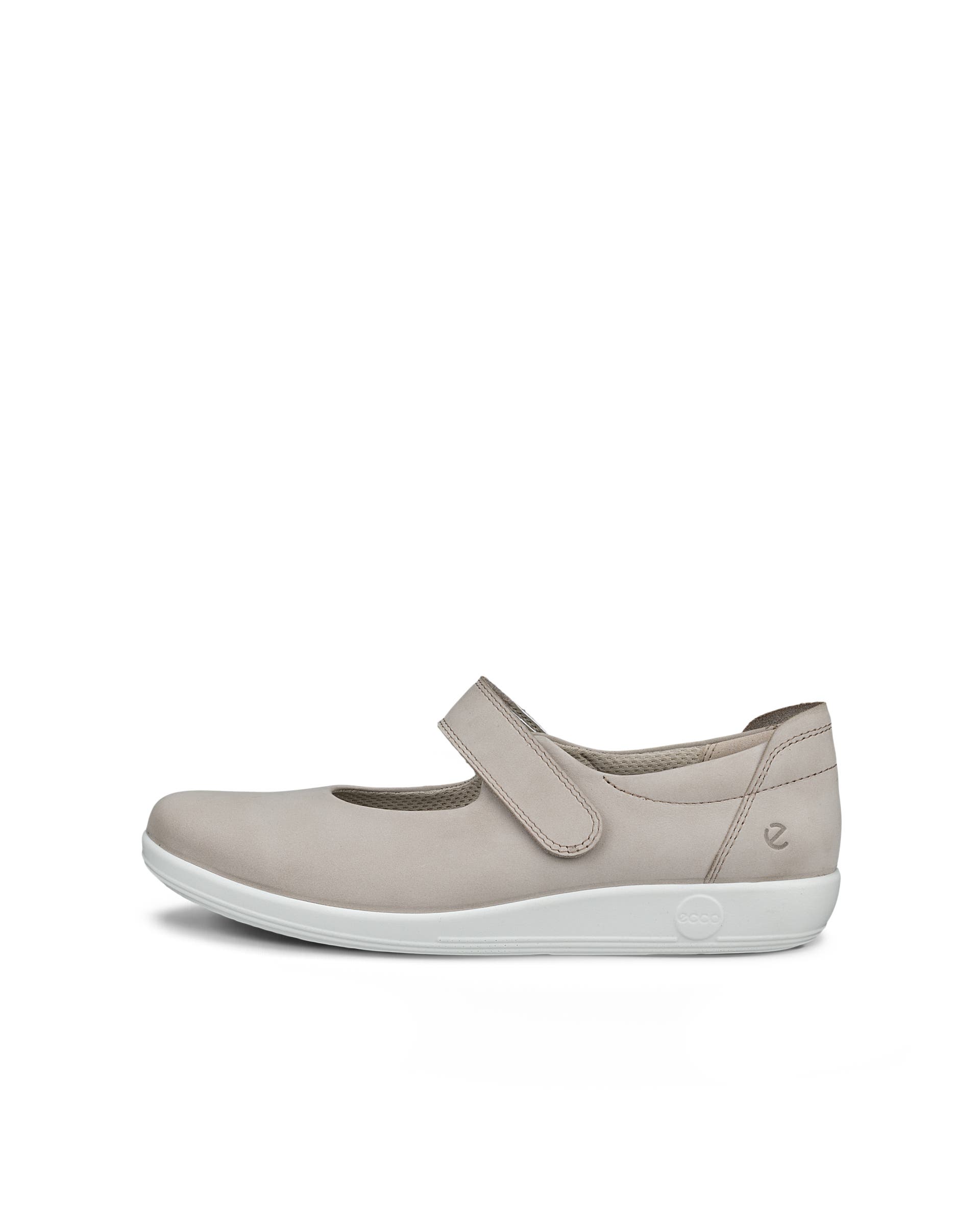 ECCO® SOFT 2.0 dame Mary Jane sko nubuk - Beige - Outside