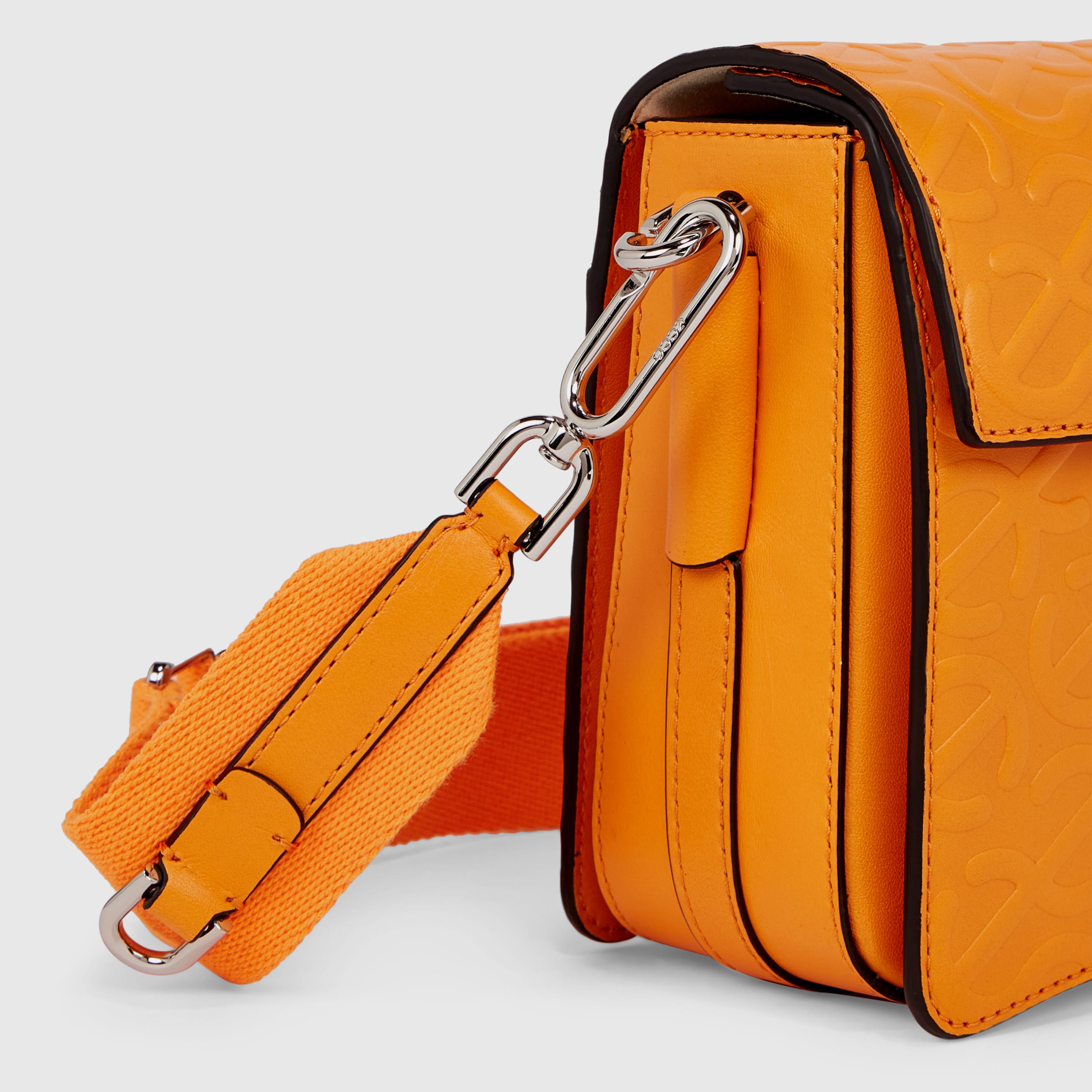 ECCO Wave Pinch Full Size レザーピンチクロスボディバッグ | オレンジ