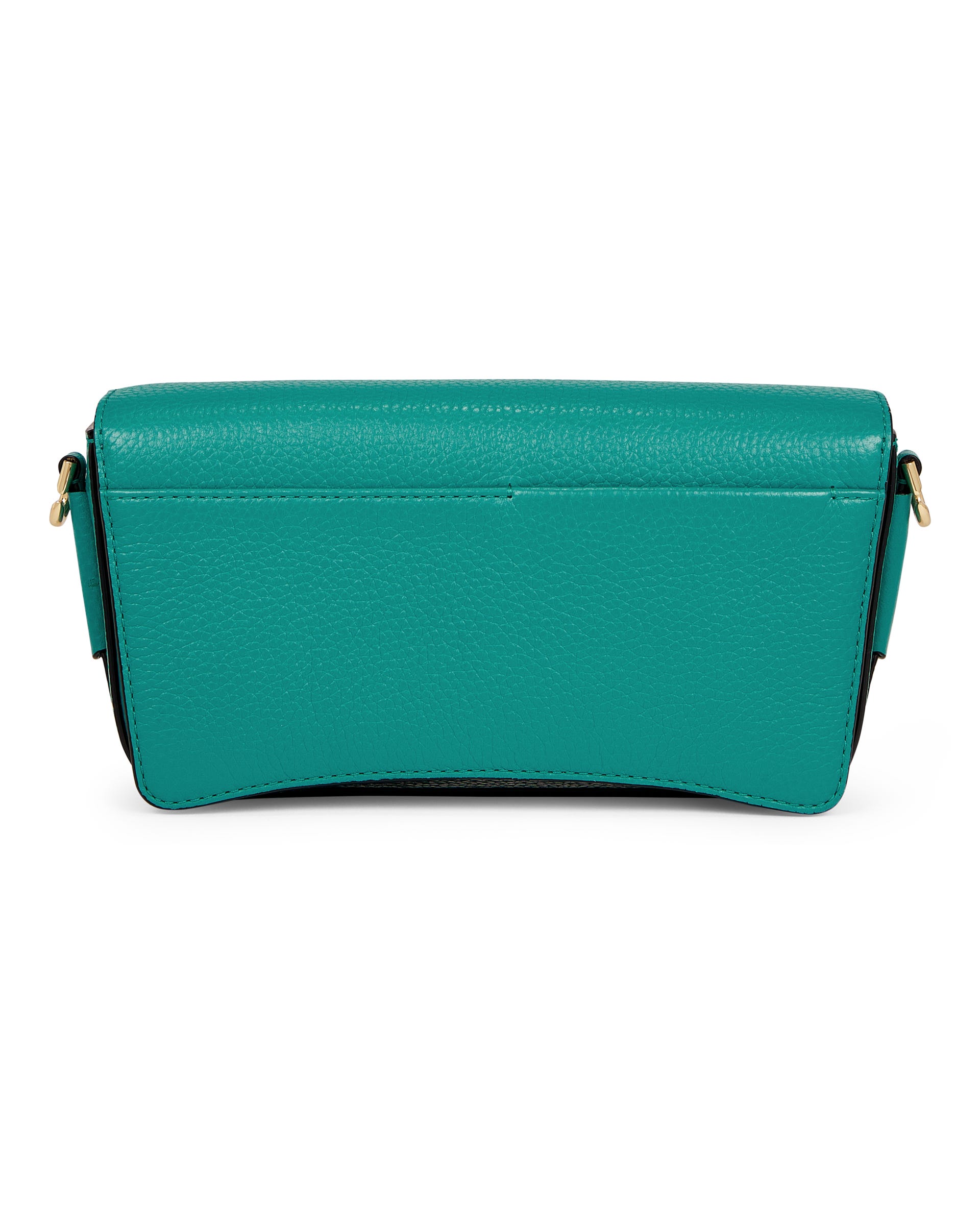 ECCO® Pinch Pop Pebbled Leather Pinch Crossbody Bag - Green - Back