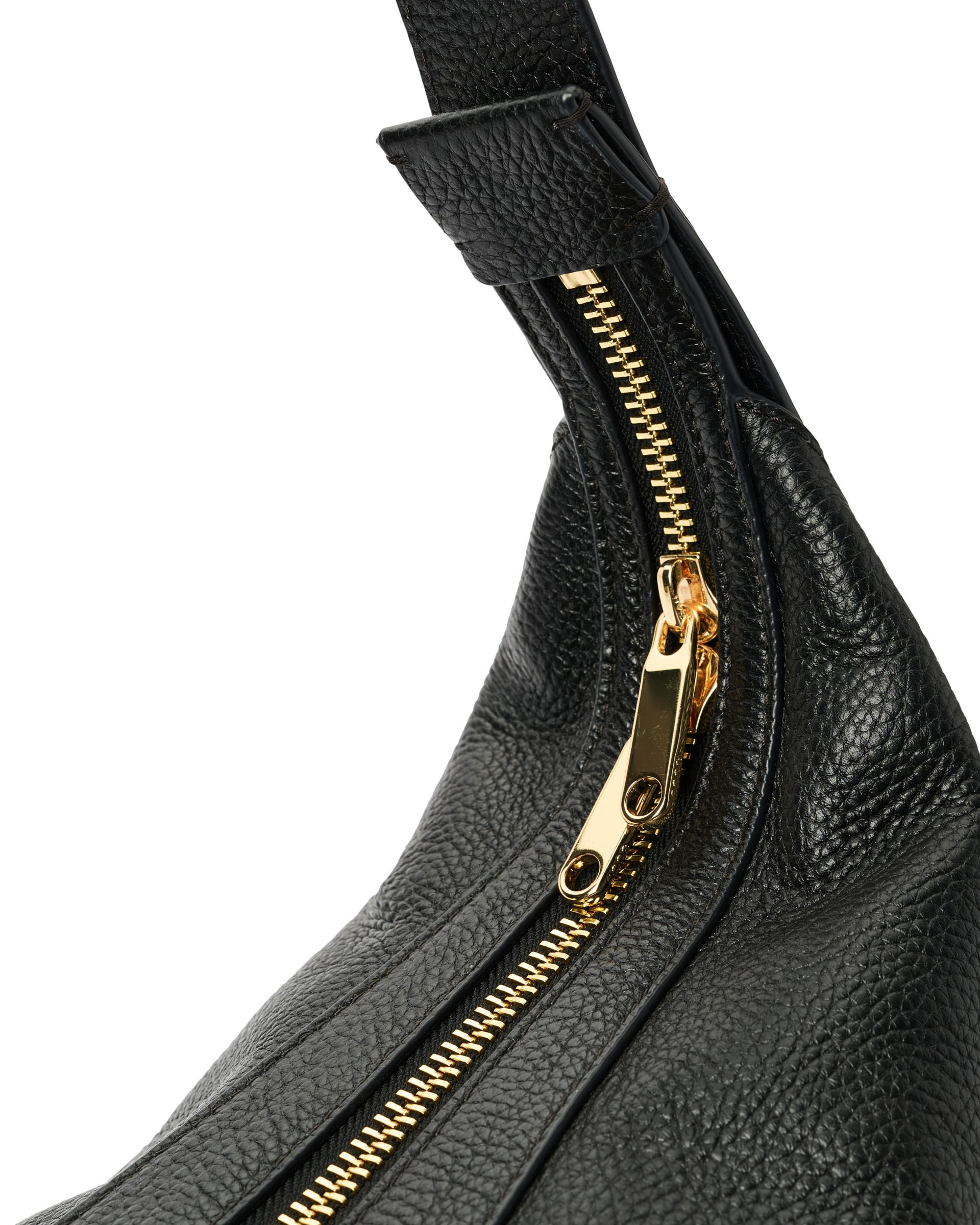 ECCO® Fortune Umhängetasche aus Leder - Schwarz - Detail-1
