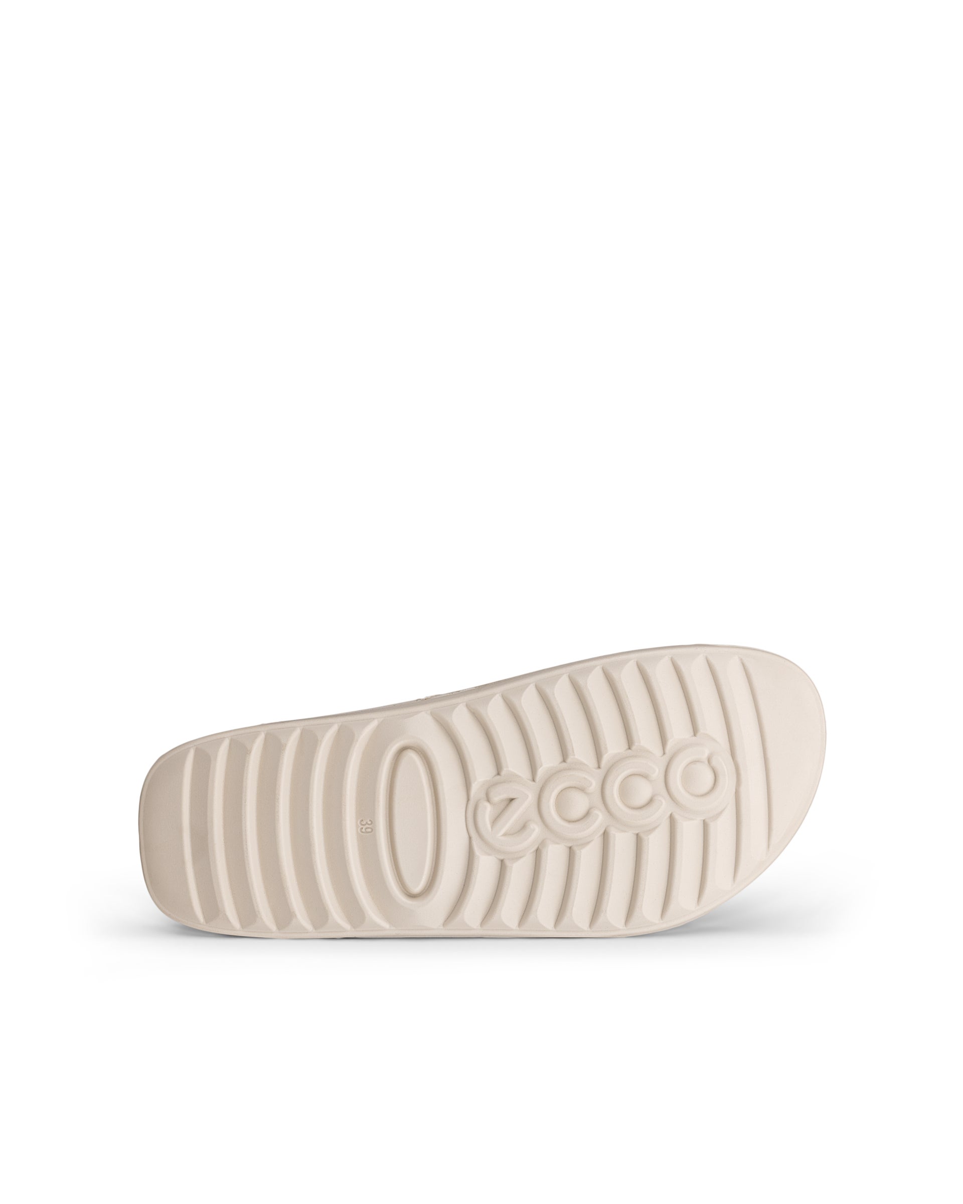 ECCO Cozmo PF ウィメンズ レザーサンダル - ベージュ - Sole