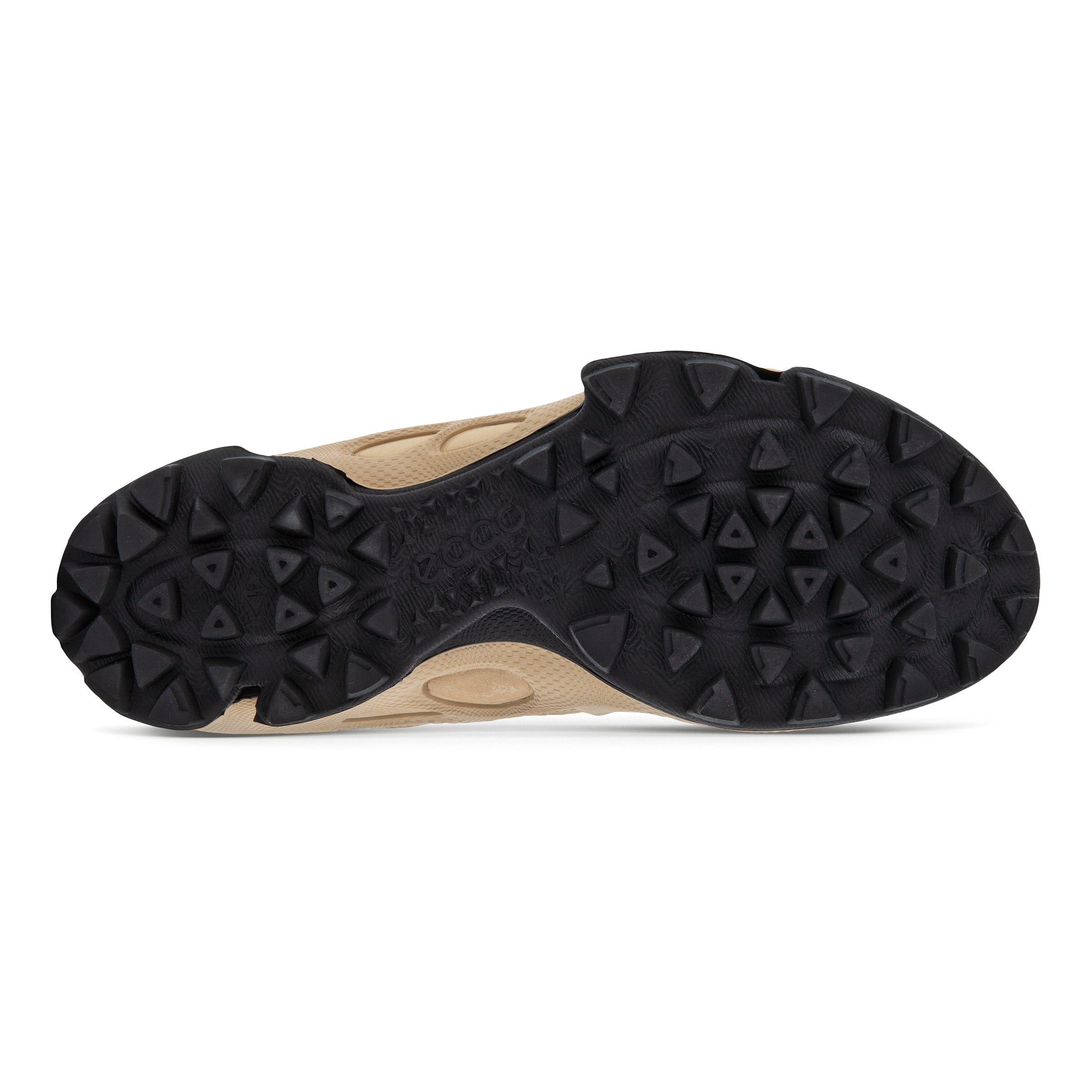 ECCO BIOM C Trail Low メンズ レザーアウトドアスニーカー - ベージュ - Sole