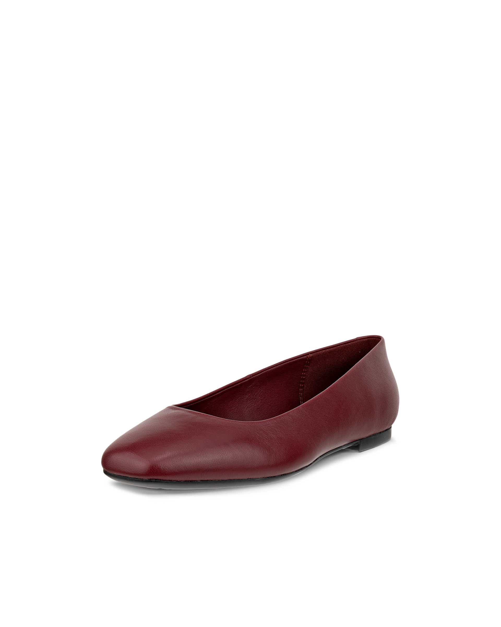 ECCO® MARGOT Damen Lederballerina - Rot - Main