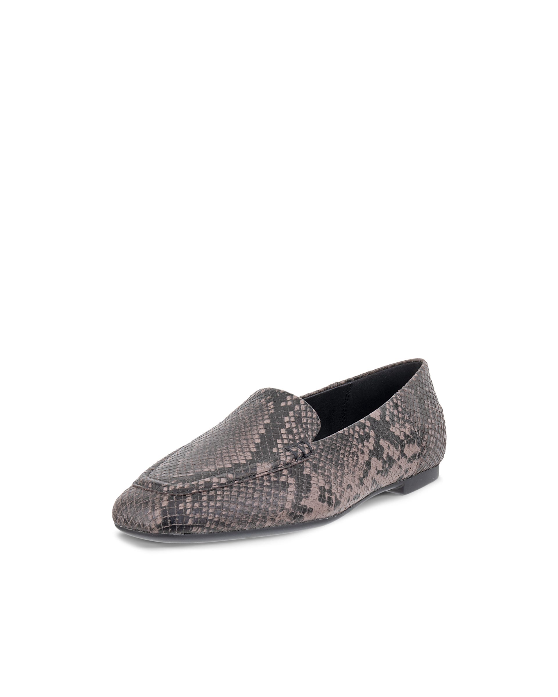 ECCO® MARGOT mocassins en cuir pour femme - Gris - Outside
