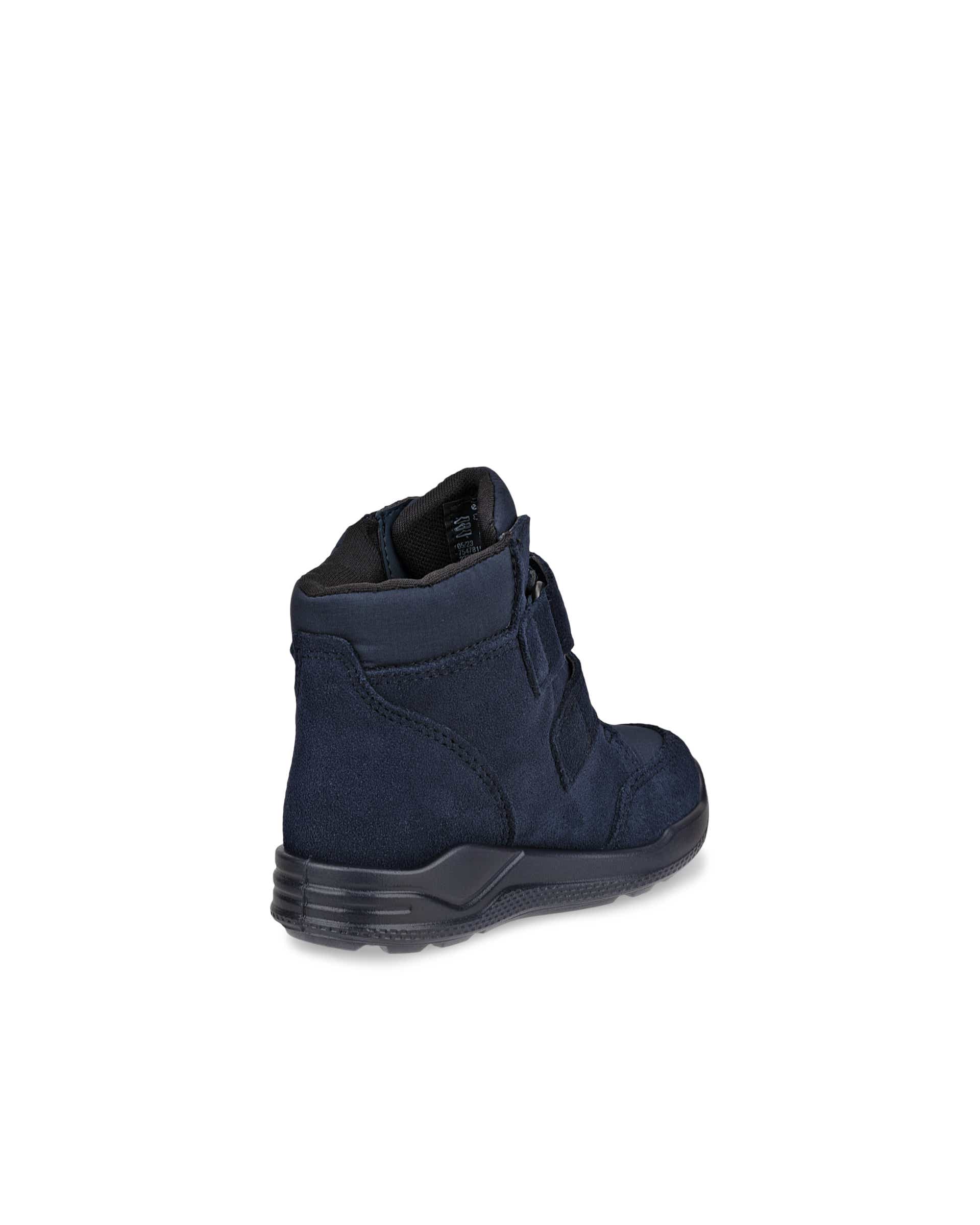 ECCO® Urban Mini Kinderen suède enkellaars met Gore-Tex - Blauw - Back