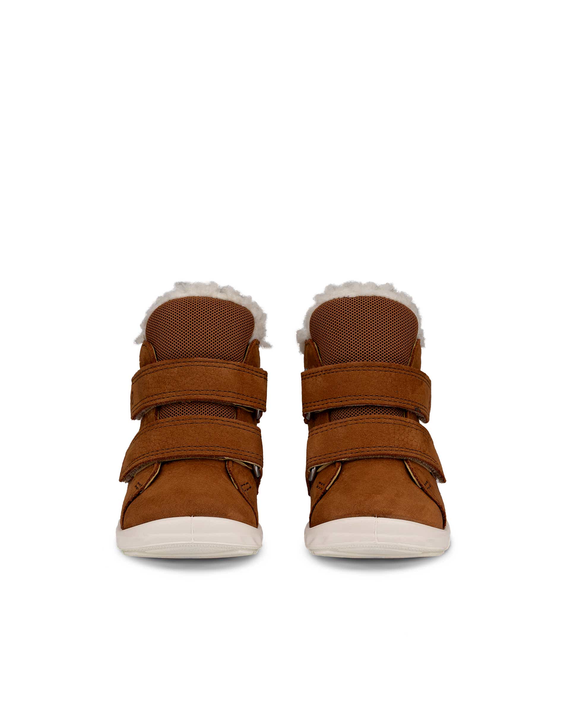 ECCO® SP.1 LITE INFANT Kinder Wasserdichte Winterstiefel aus Nubukleder - Braun - Front pair