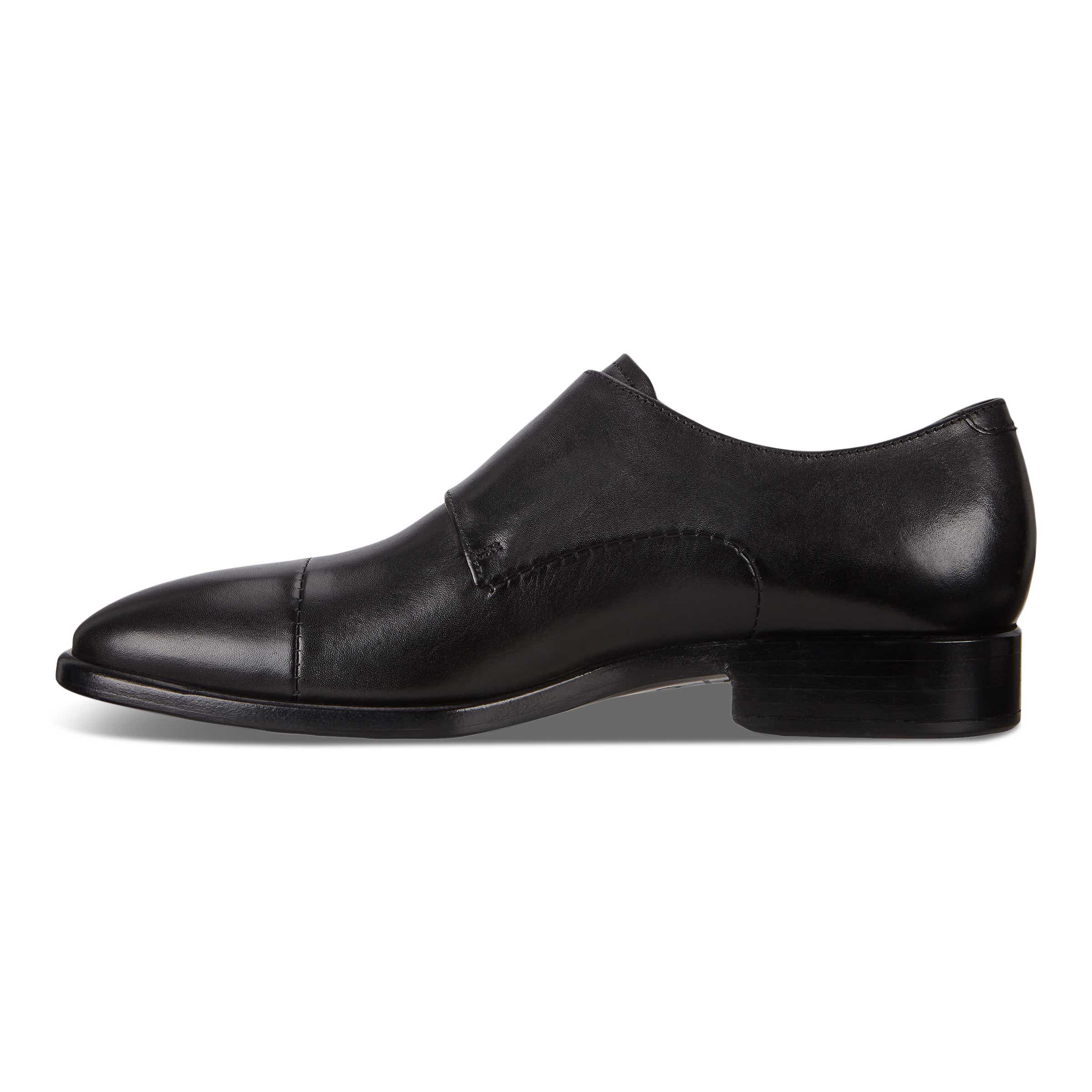 Men's ECCO® Vitrus Mondial Leather Derby Shoe - Black - Inside