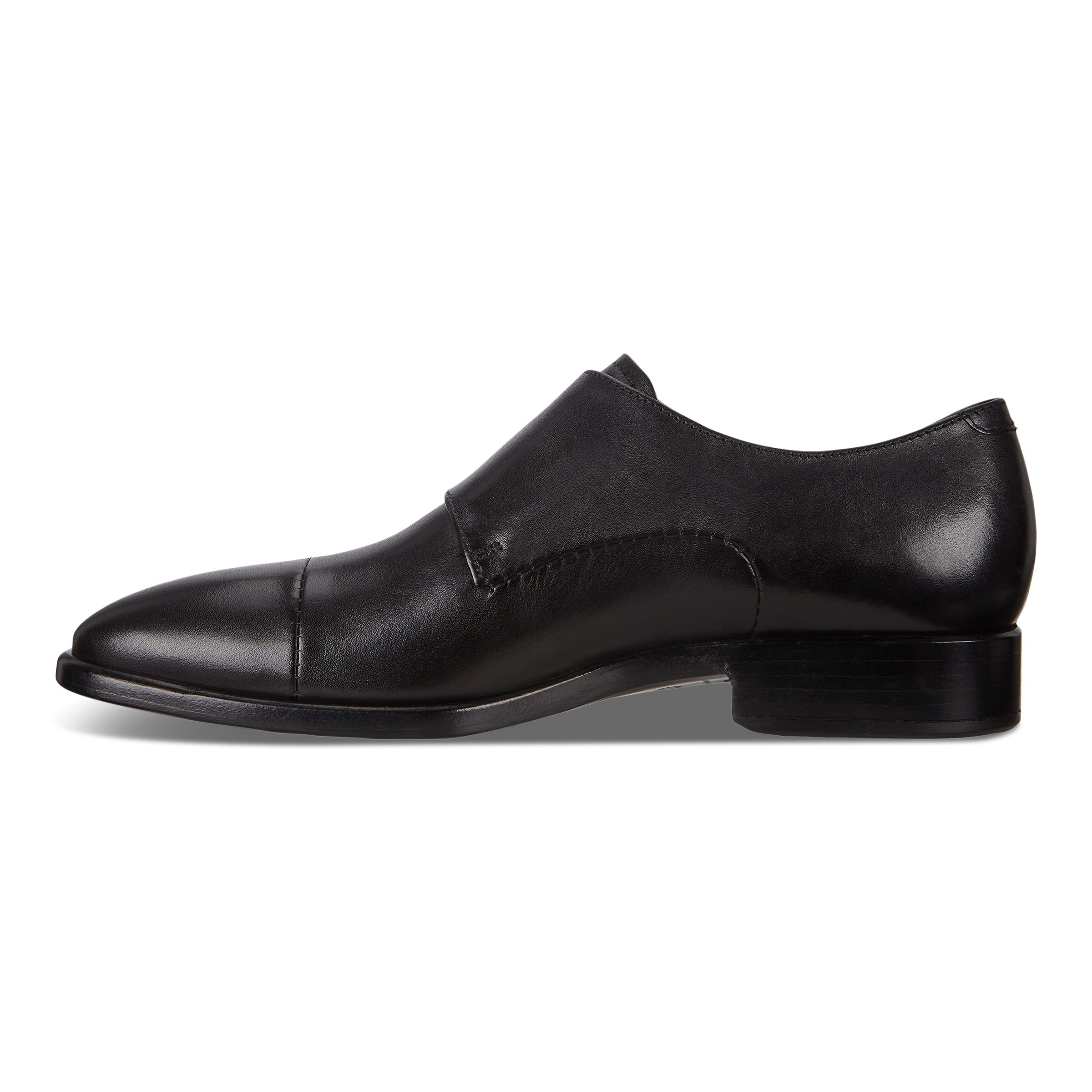 Men's ECCO® Vitrus Mondial Leather Derby Shoe - Black - Inside