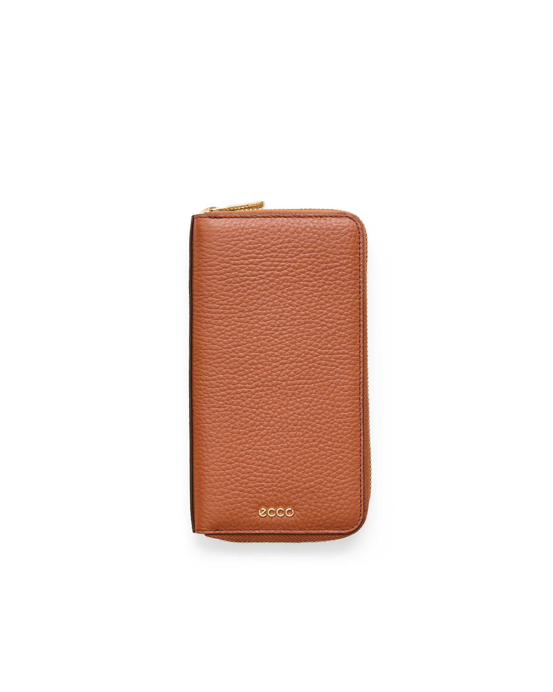 ECCO® Wallet grote lederen portefeuille - Bruin - Main