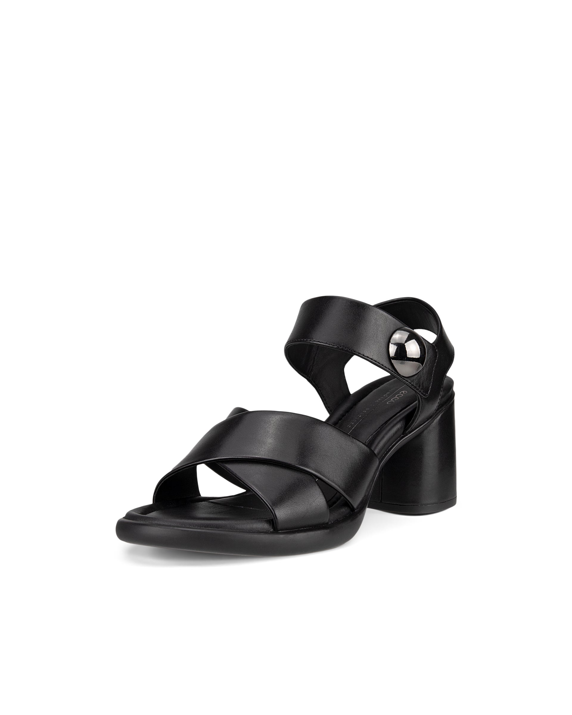 Dámske kožené sandále na podpätku  ECCO® Sculpted Sandal LX 55 - Čierna - Main