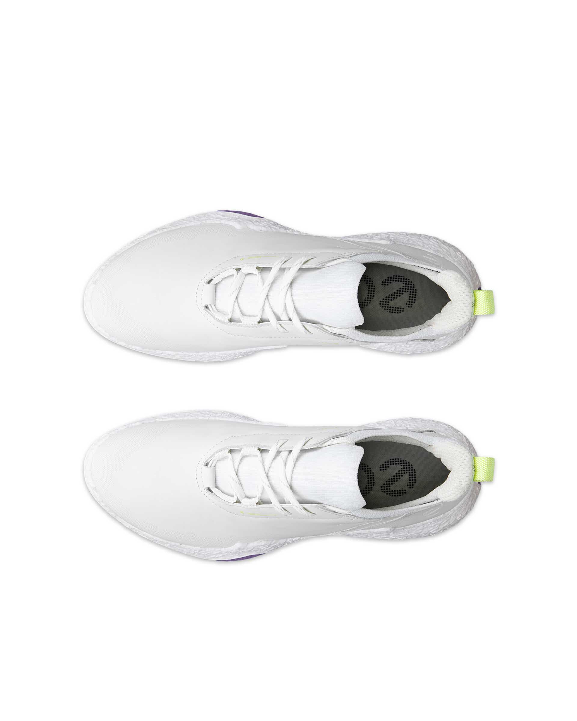 ECCO® GOLF BIOM H5 golfsko i vandtæt i læder til damer - Hvid - Top left pair