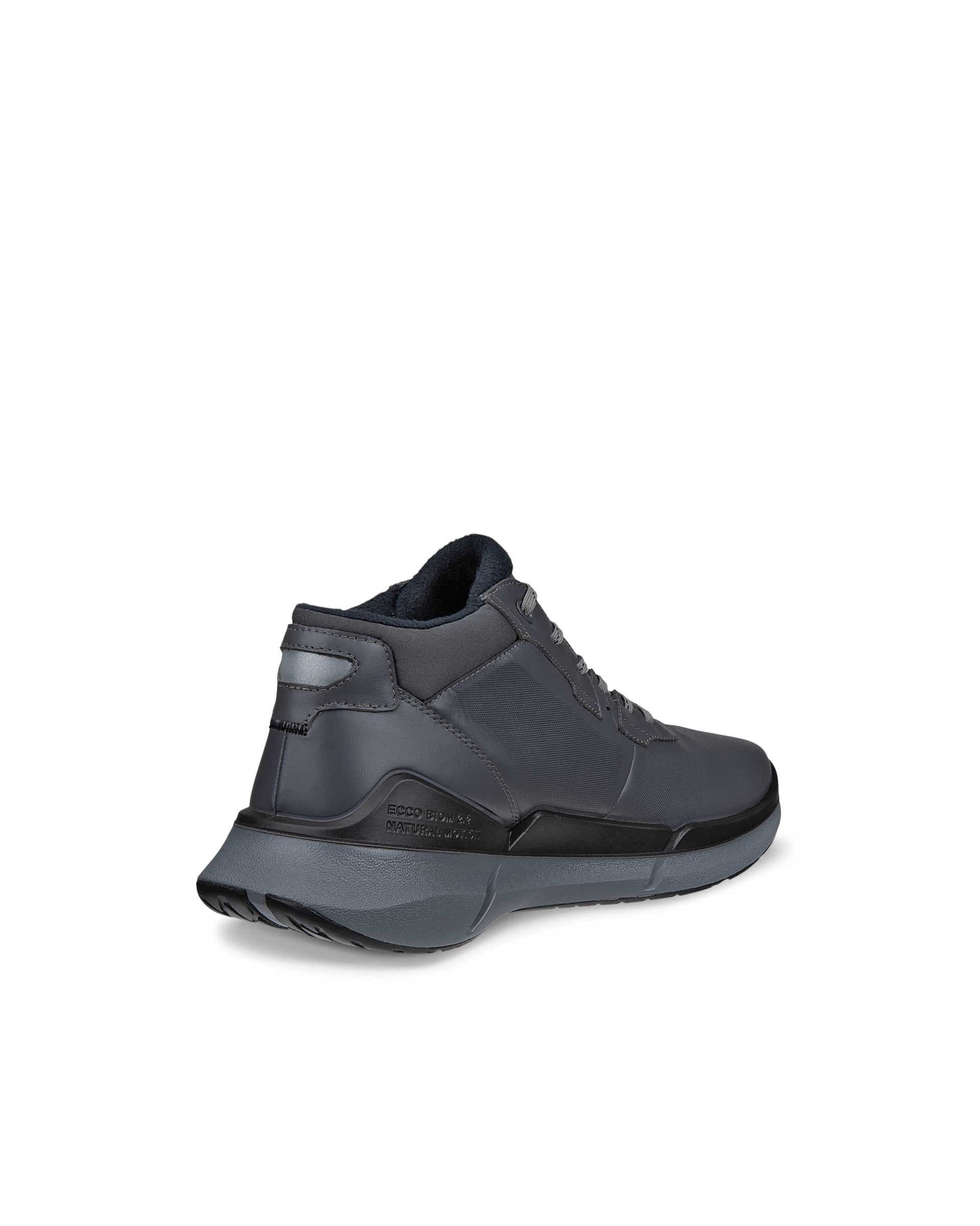 ECCO® BIOM 2.2 odiniai auliniai sportiniai bateliai vyrams - Pilka - Back