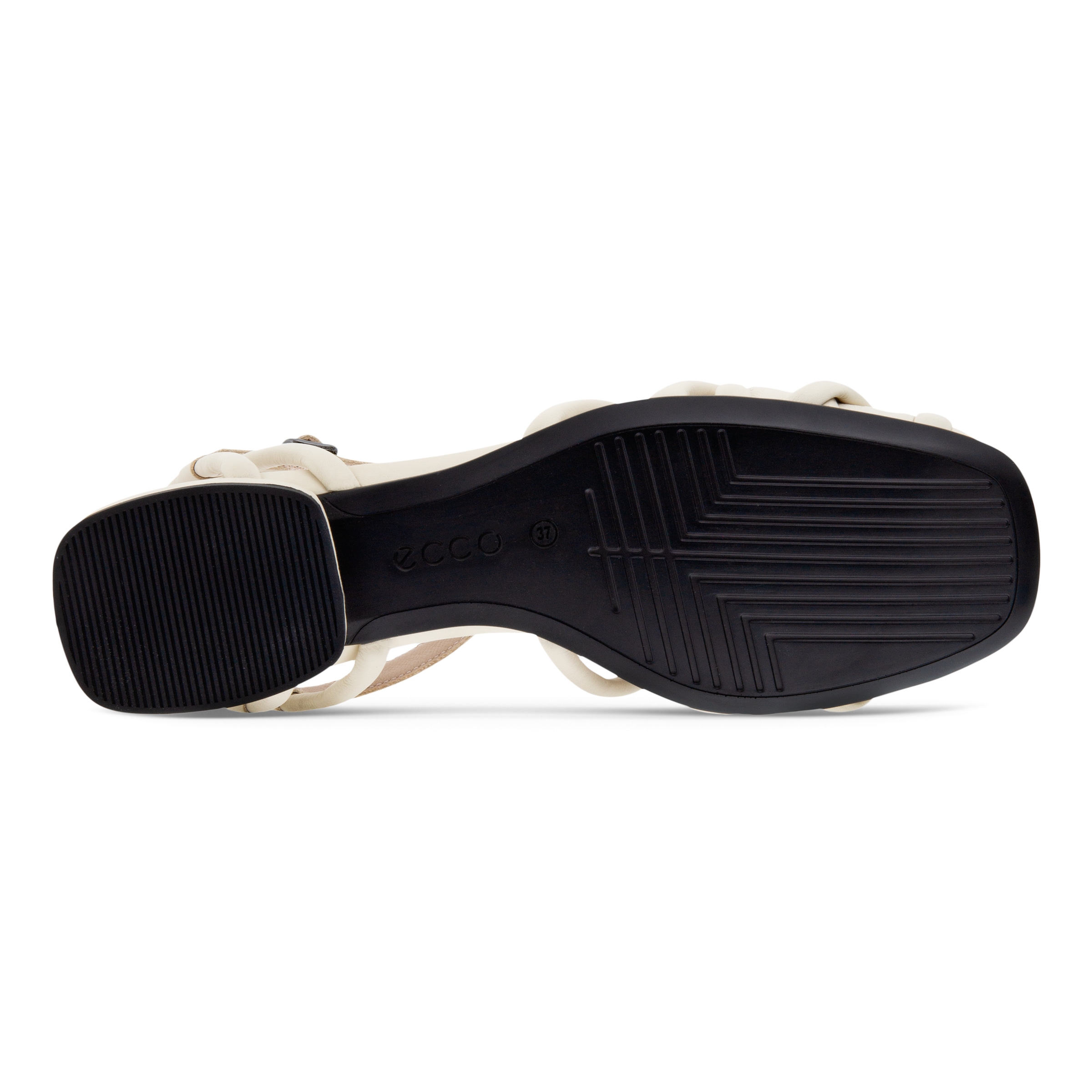 ECCO Women's Anine Squared Fisherman Sandals - Beige - Sole