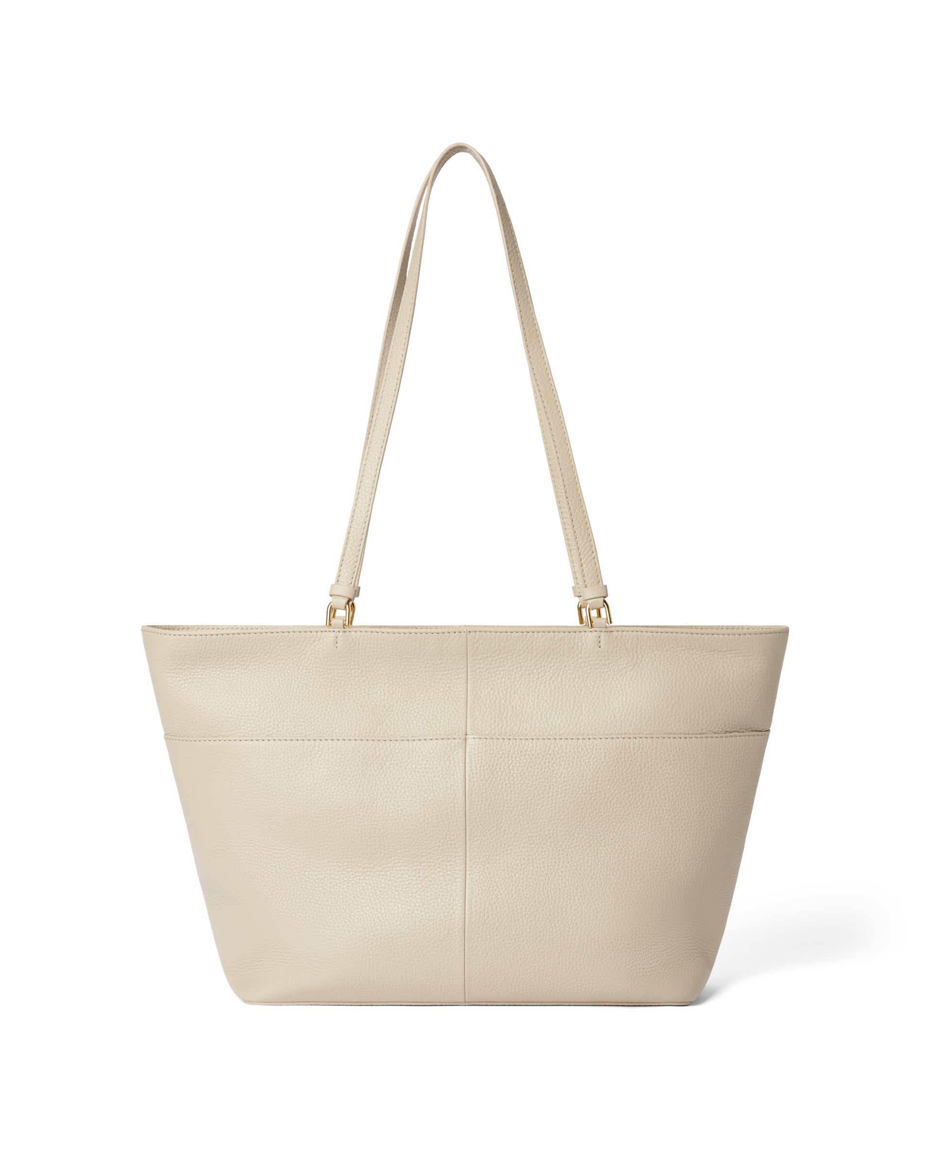 ECCO City Tote - Beige - Back
