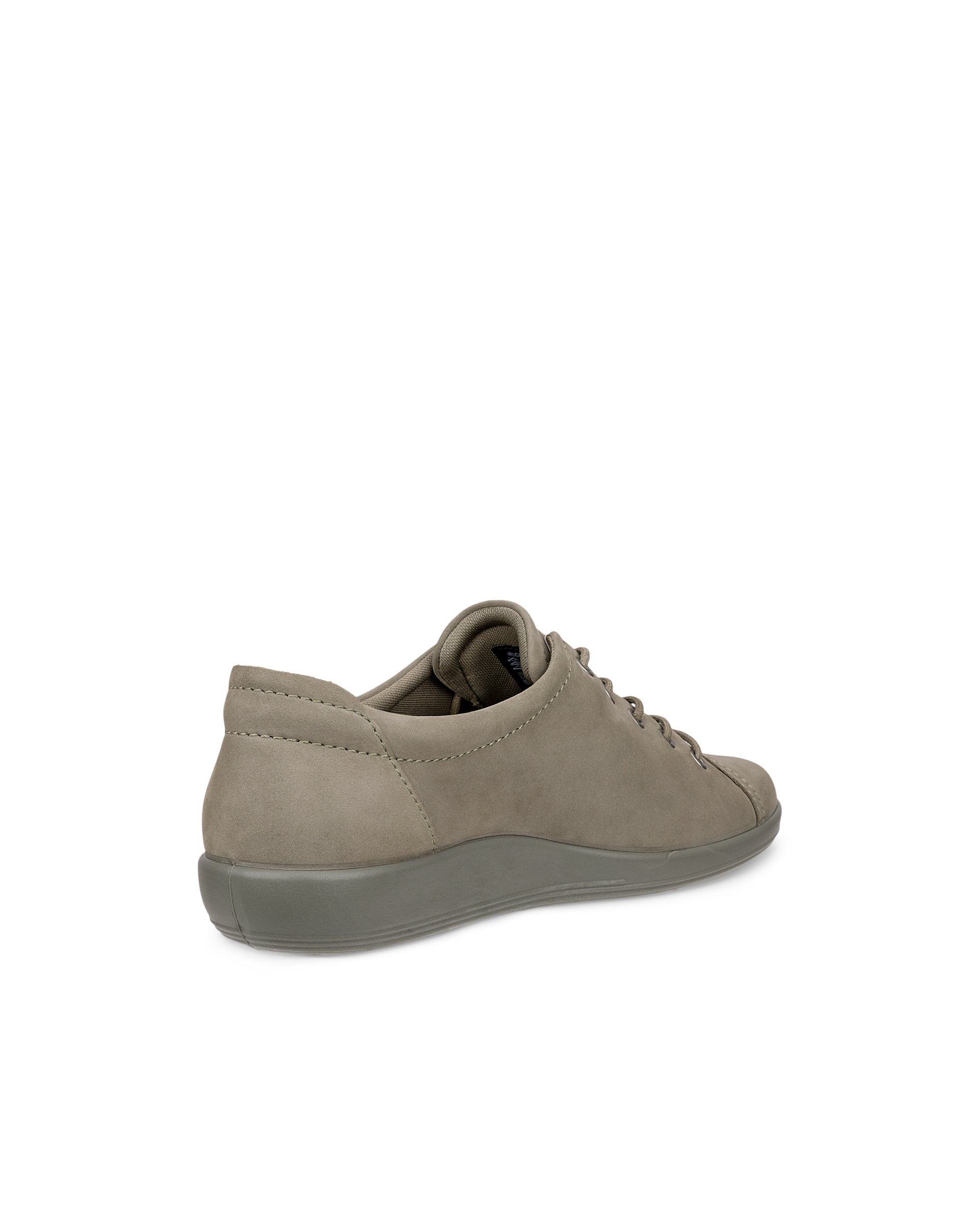 Dámske nubukové tenisky ECCO® SOFT 2.0 - Zelená - Back