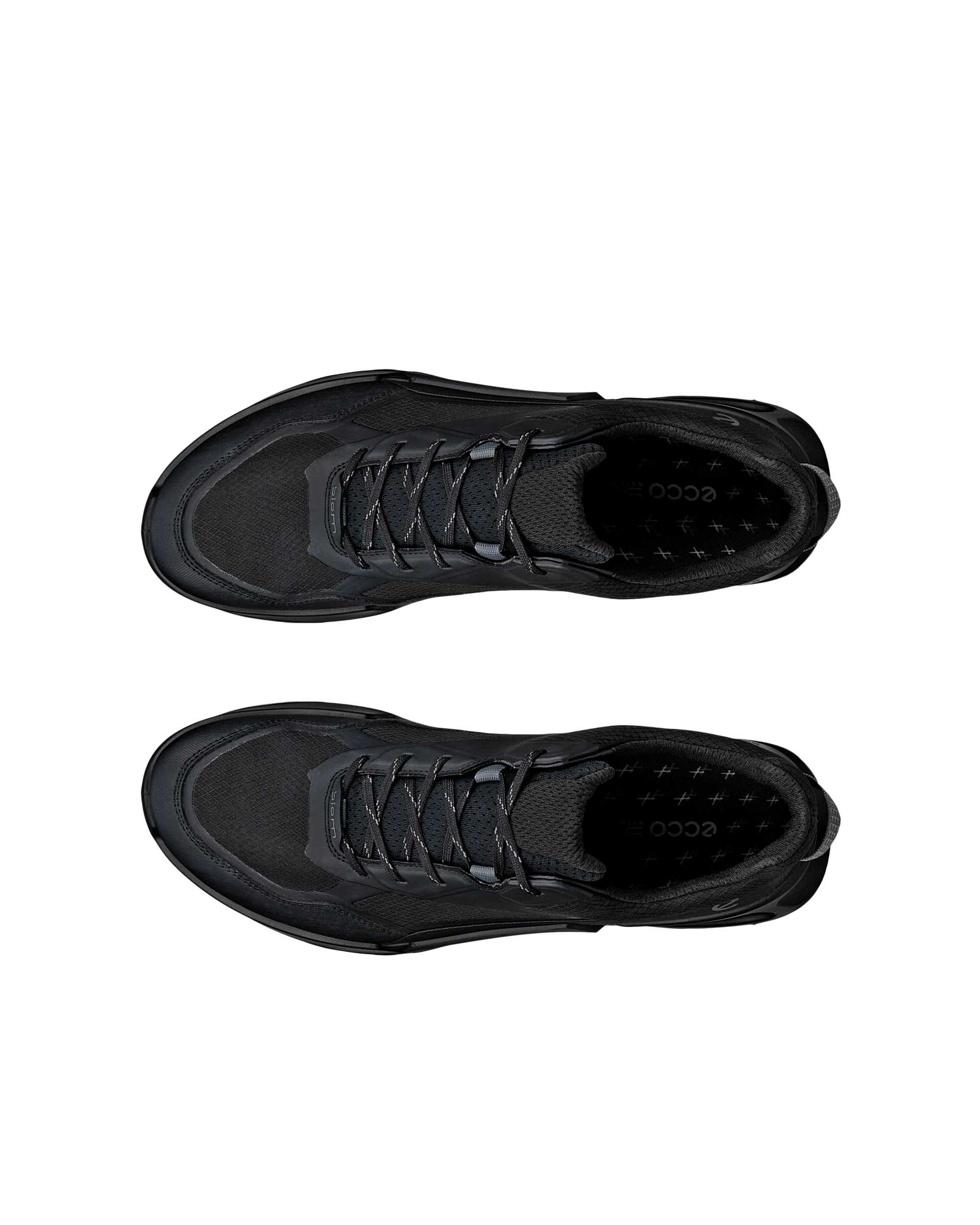 ECCO® BIOM 2.1 muške visoke tenisice od tekstila s Gore-Texom - Crna - Top left pair