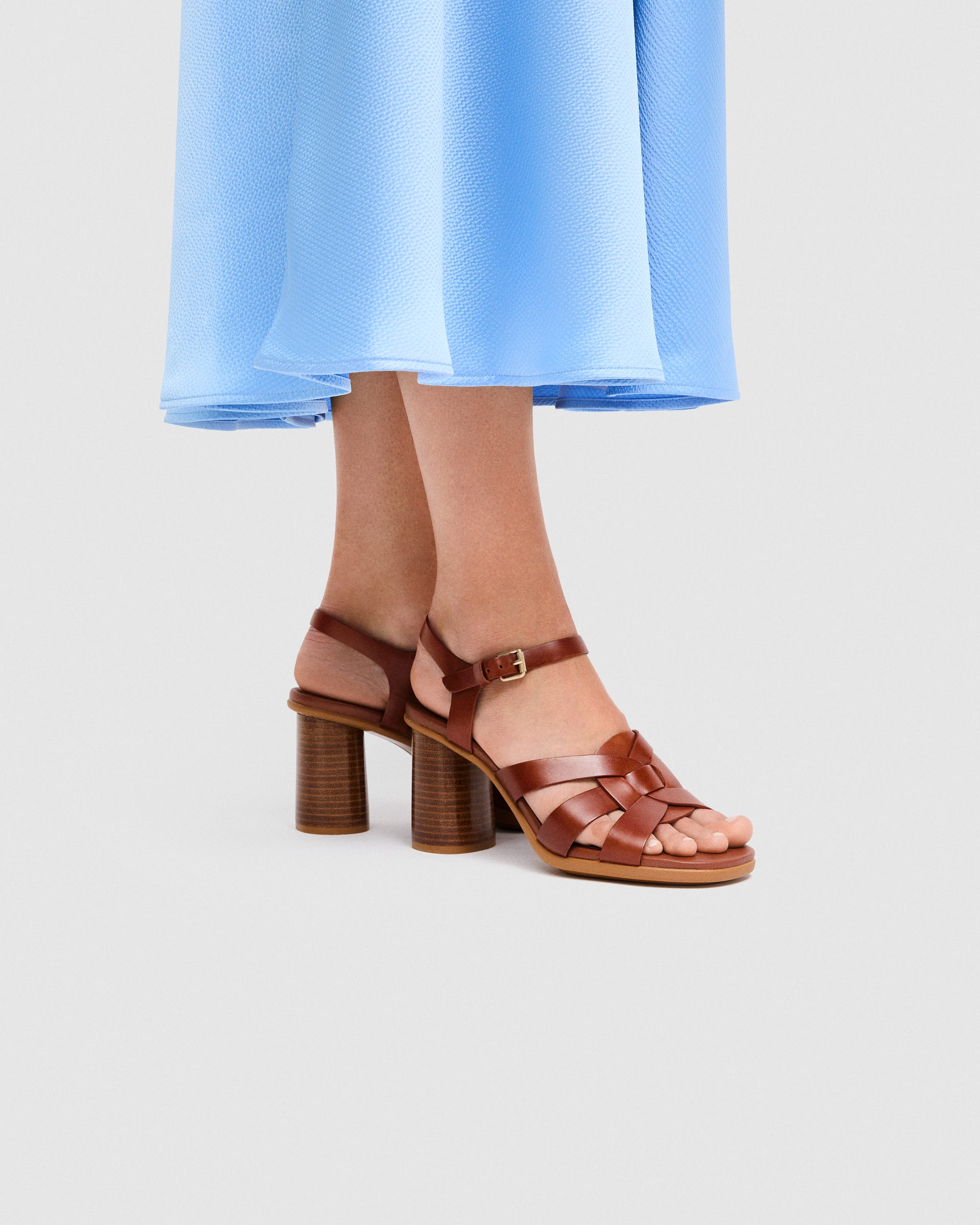 Women's ECCO® Sculpted Alba 65 Leather Heeled Sandal