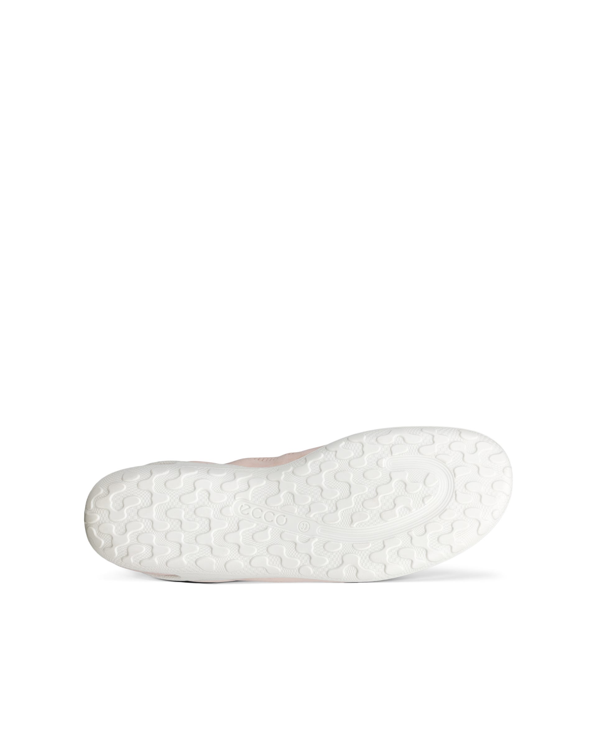 Damskie sznurowane buty z nubuku ECCO® BIOM LITE - Różowy - Outside