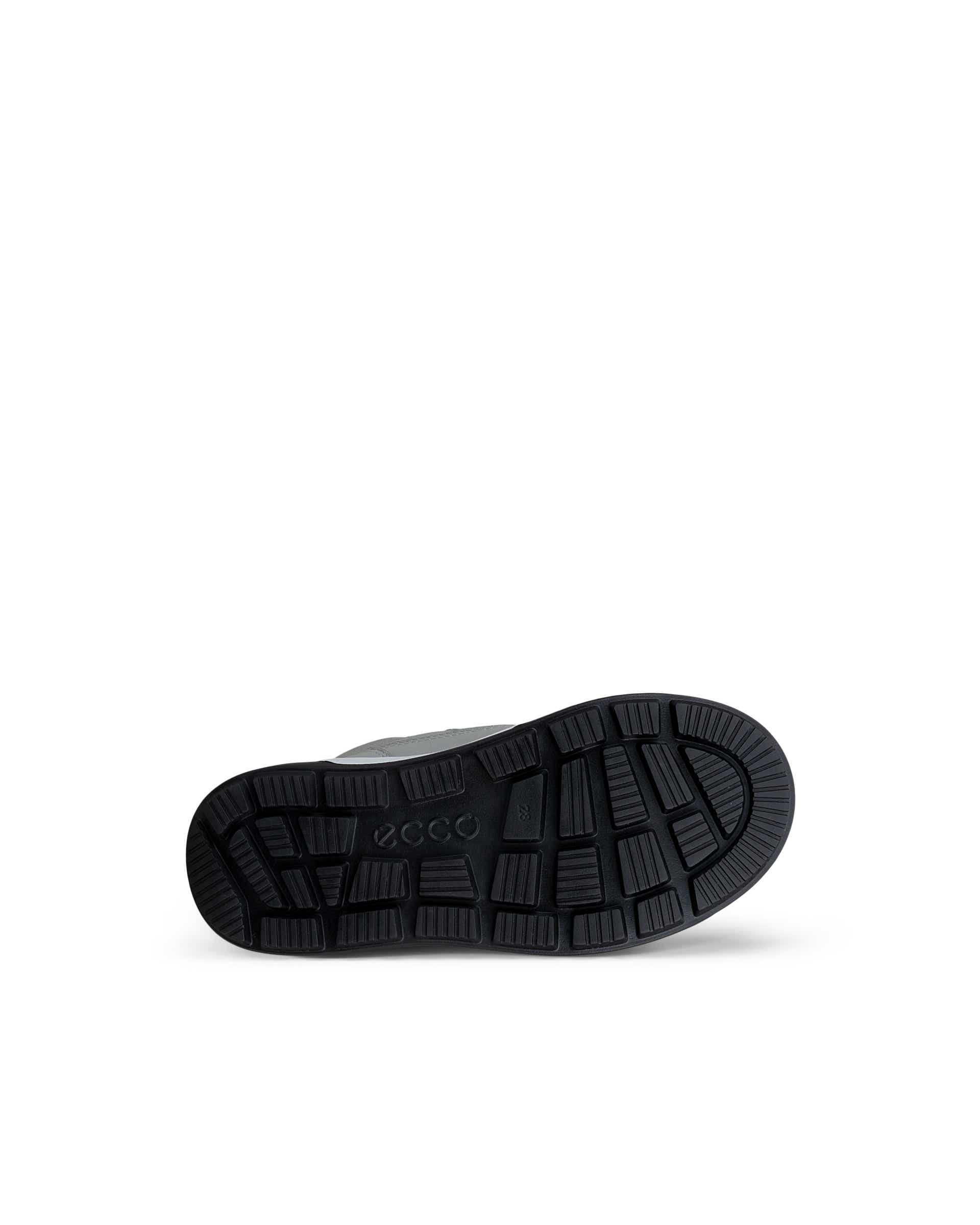 Detské textilné nepremokavá zimné čižmy ECCO® URBAN SNOWBOARDER 2.0 - Sivá - Sole