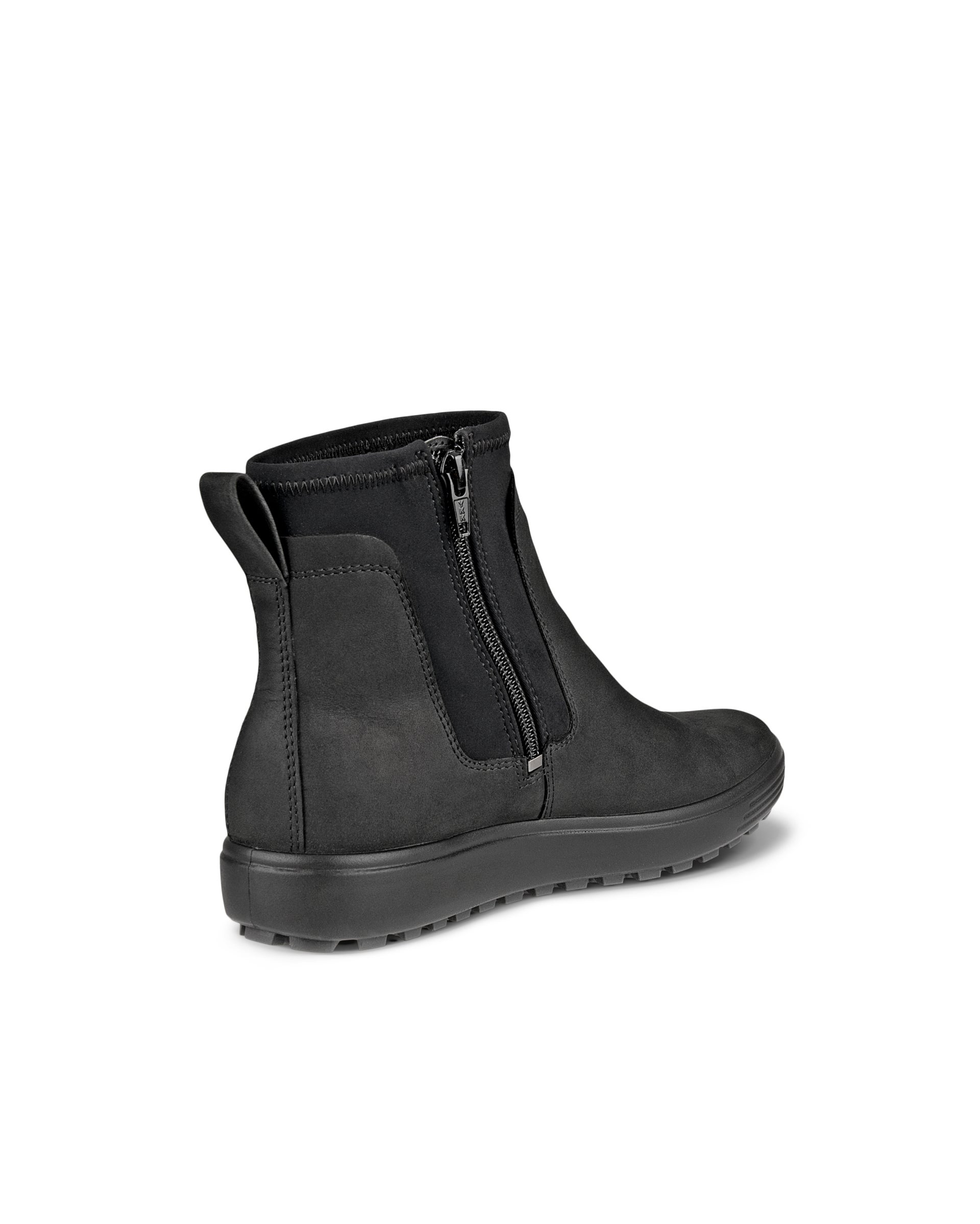 Ženski Gore-Tex gležnjarji z elastiko  ECCO® Soft 7 Tred - Črna - Back