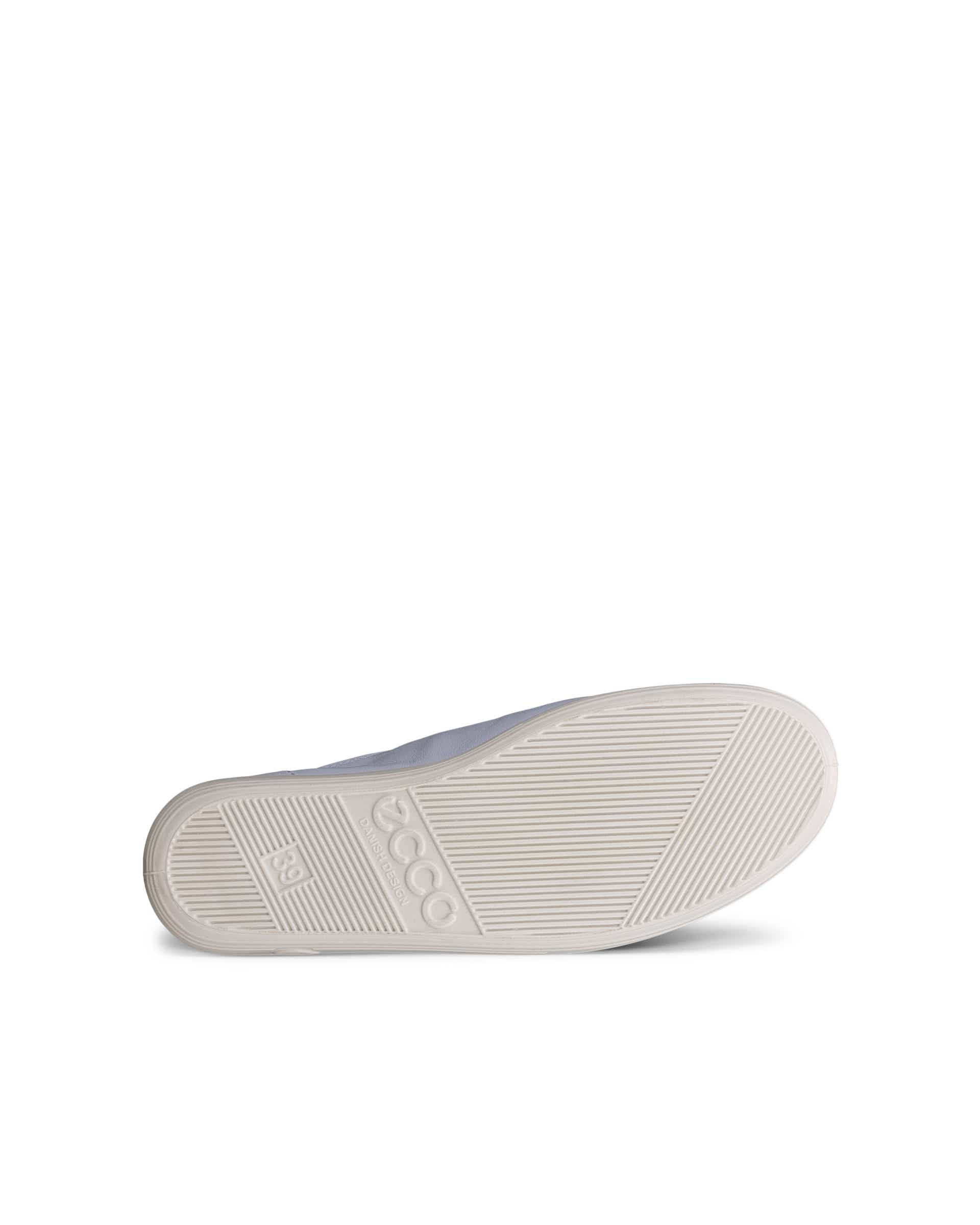 ECCO® SOFT 2.0 chaussures à lacet en cuir pour femme - Bleu - Sole