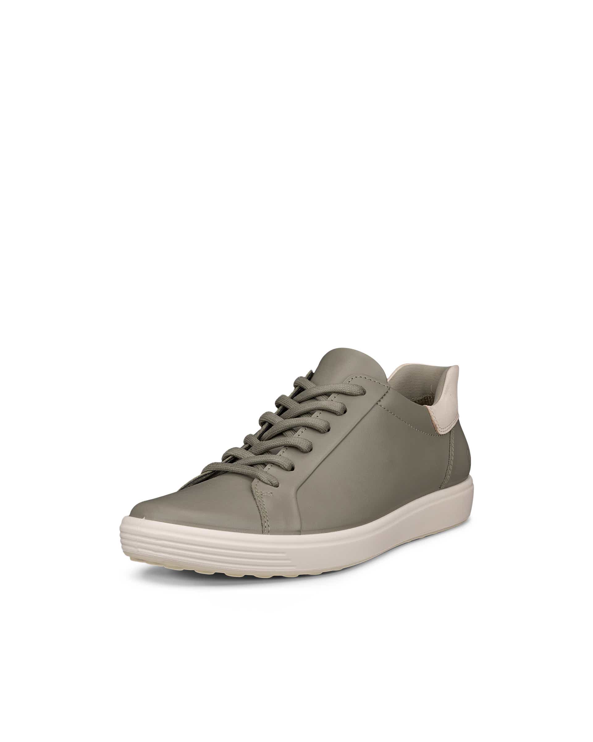 ECCO® SOFT 7 Damen Ledersneaker - Grün - Main