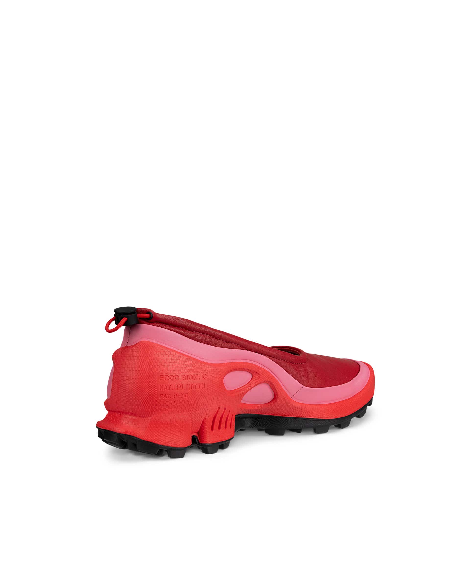 Women's ECCO® Biom C-Trail Leather Slip-On - Red - Back