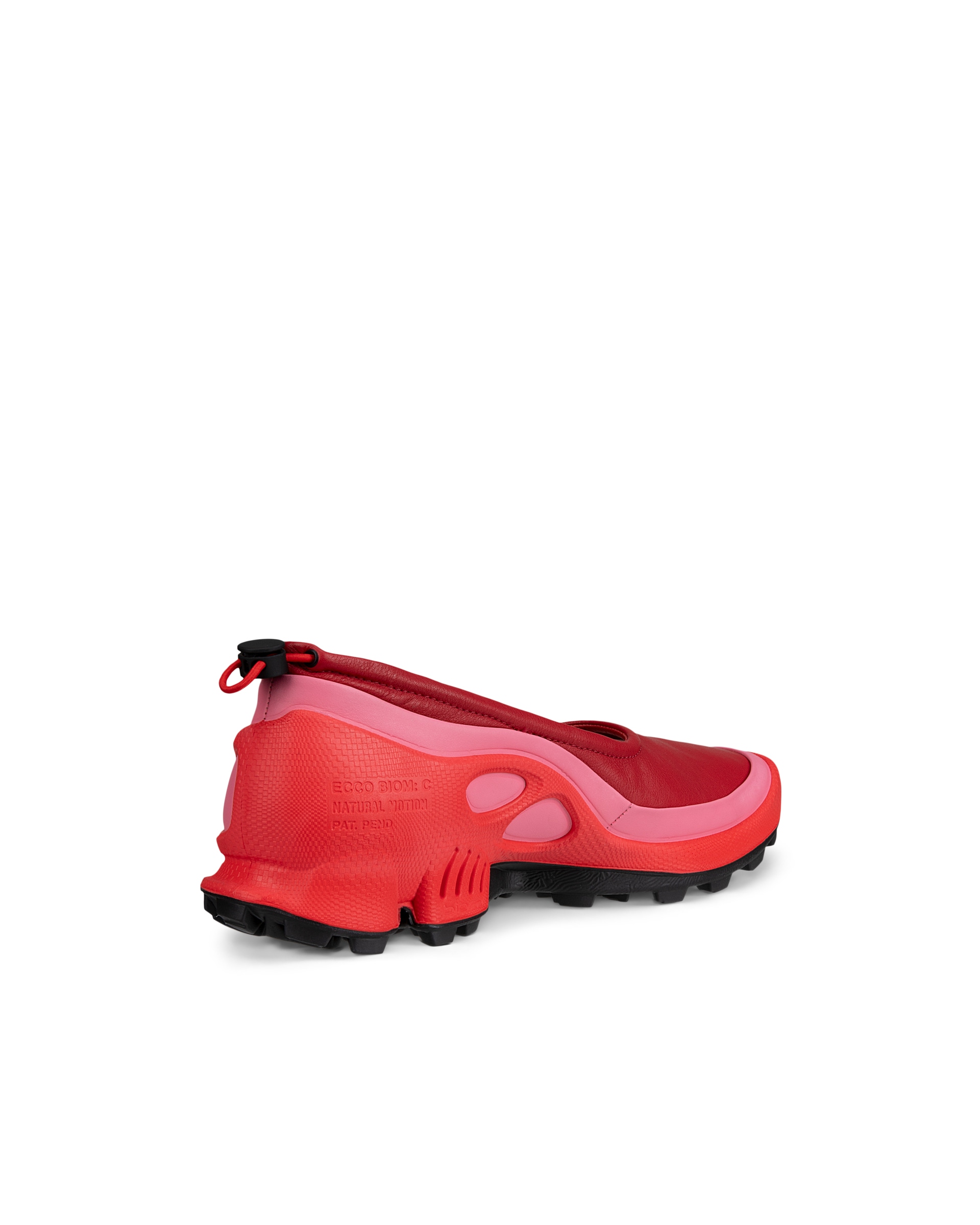 Women's ECCO® Biom C-Trail Leather Slip-On - Red - Back